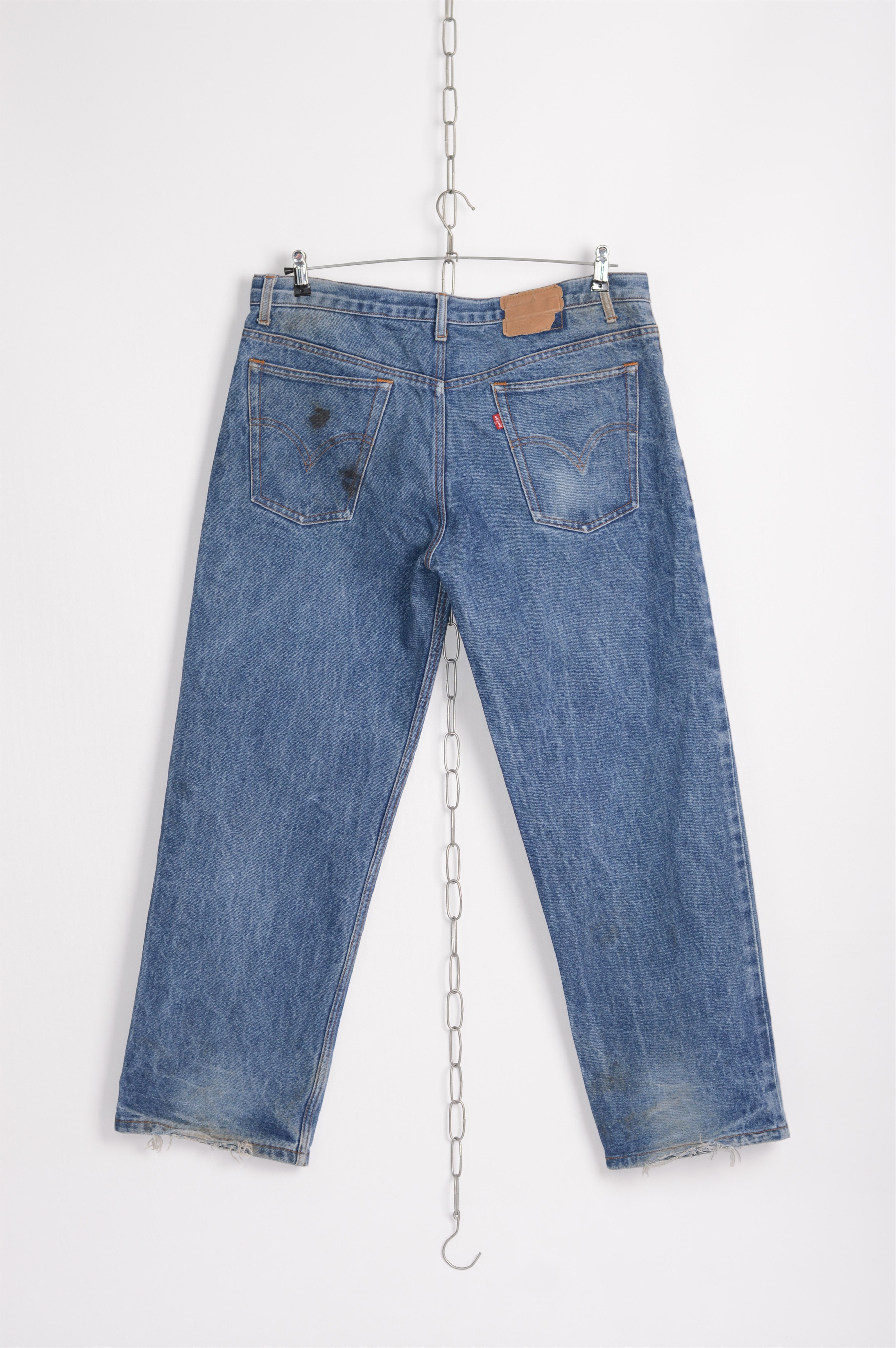 Levi's Vintage Levis Talon Zip Jeans 80s Size US 38 / EU 54 - 1 Thumbnail