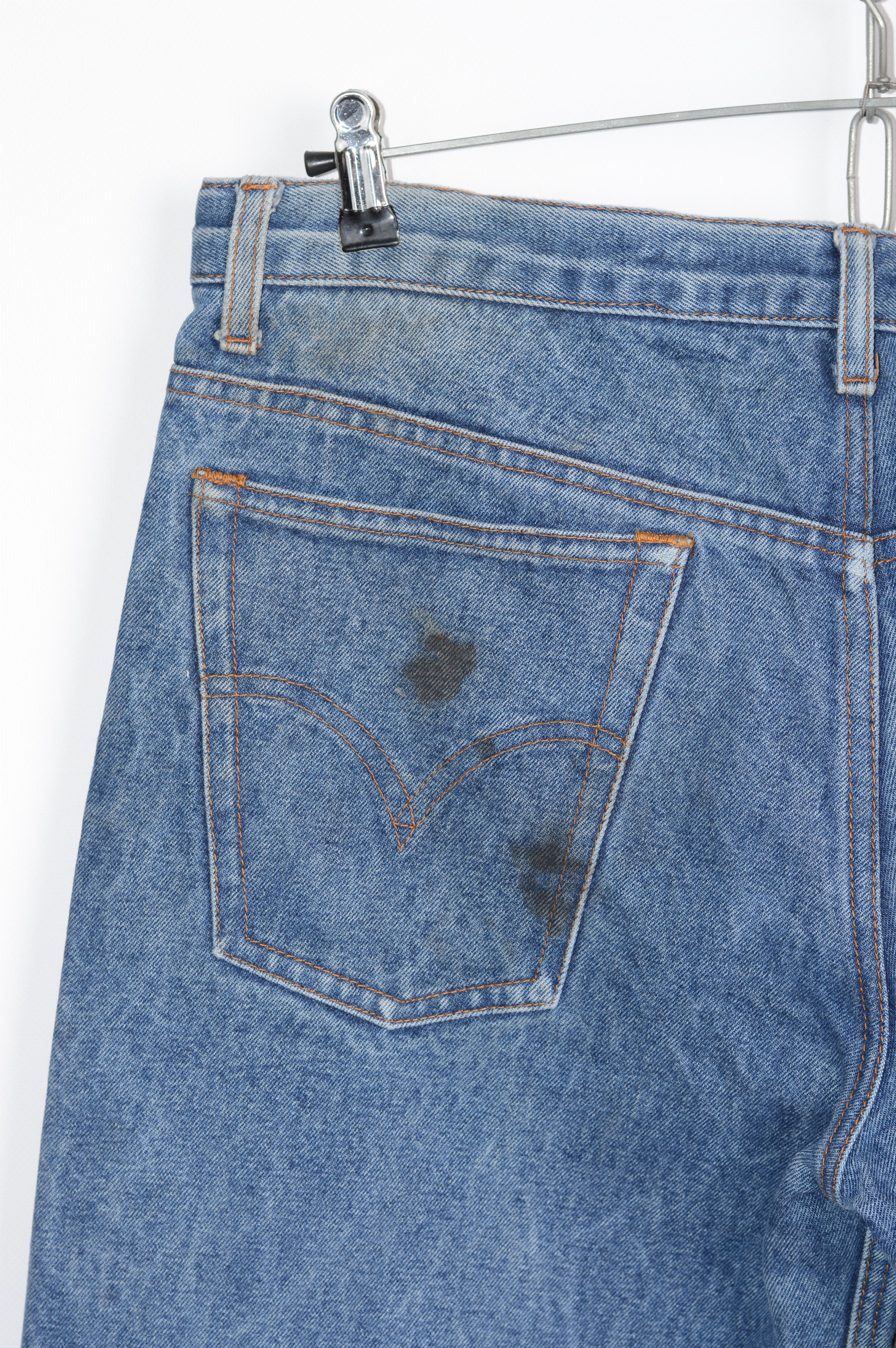 Levi's Vintage Levis Talon Zip Jeans 80s Size US 38 / EU 54 - 6 Thumbnail