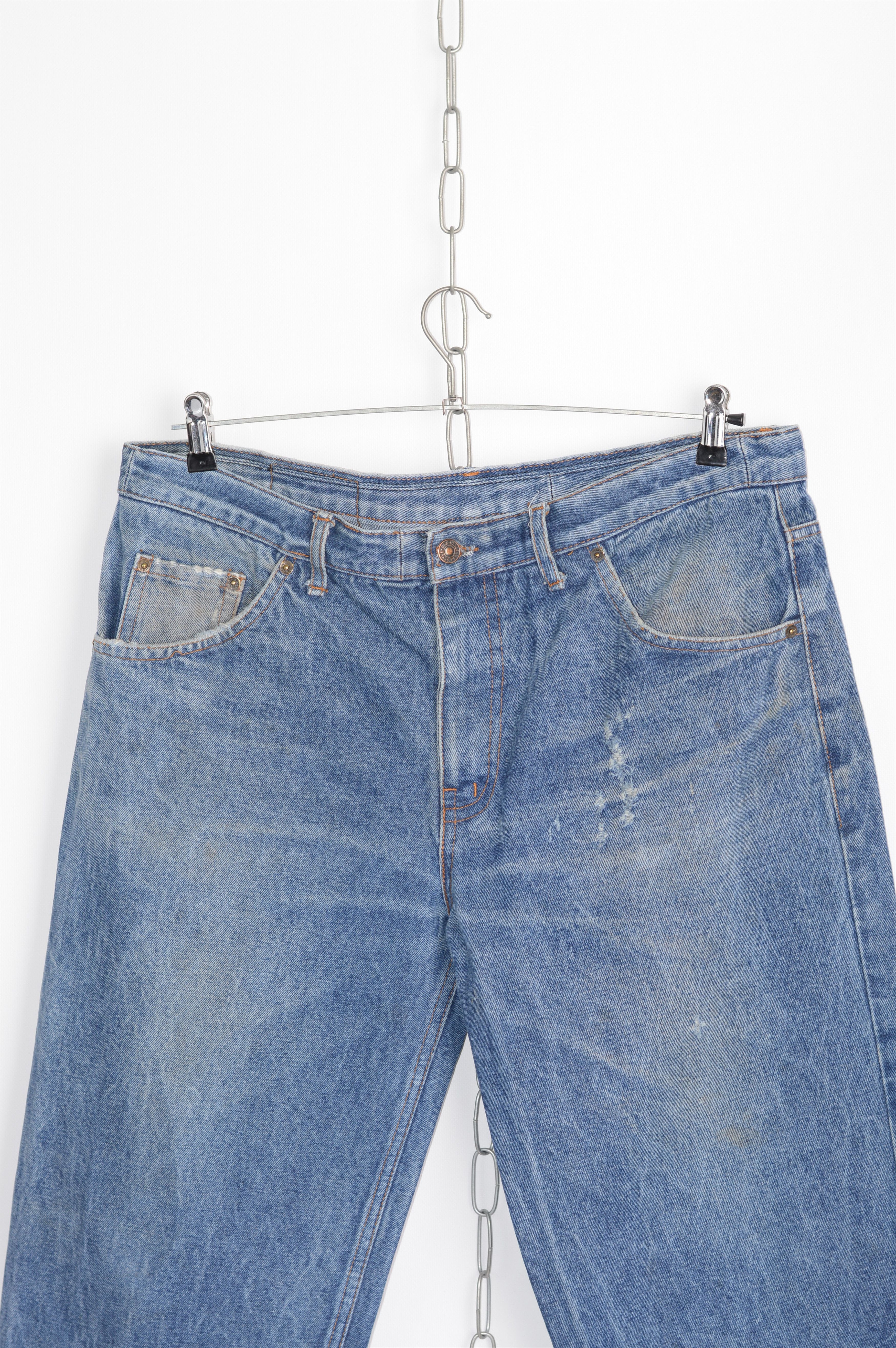 Levi's Vintage Levis Talon Zip Jeans 80s Size US 38 / EU 54 - 8 Thumbnail