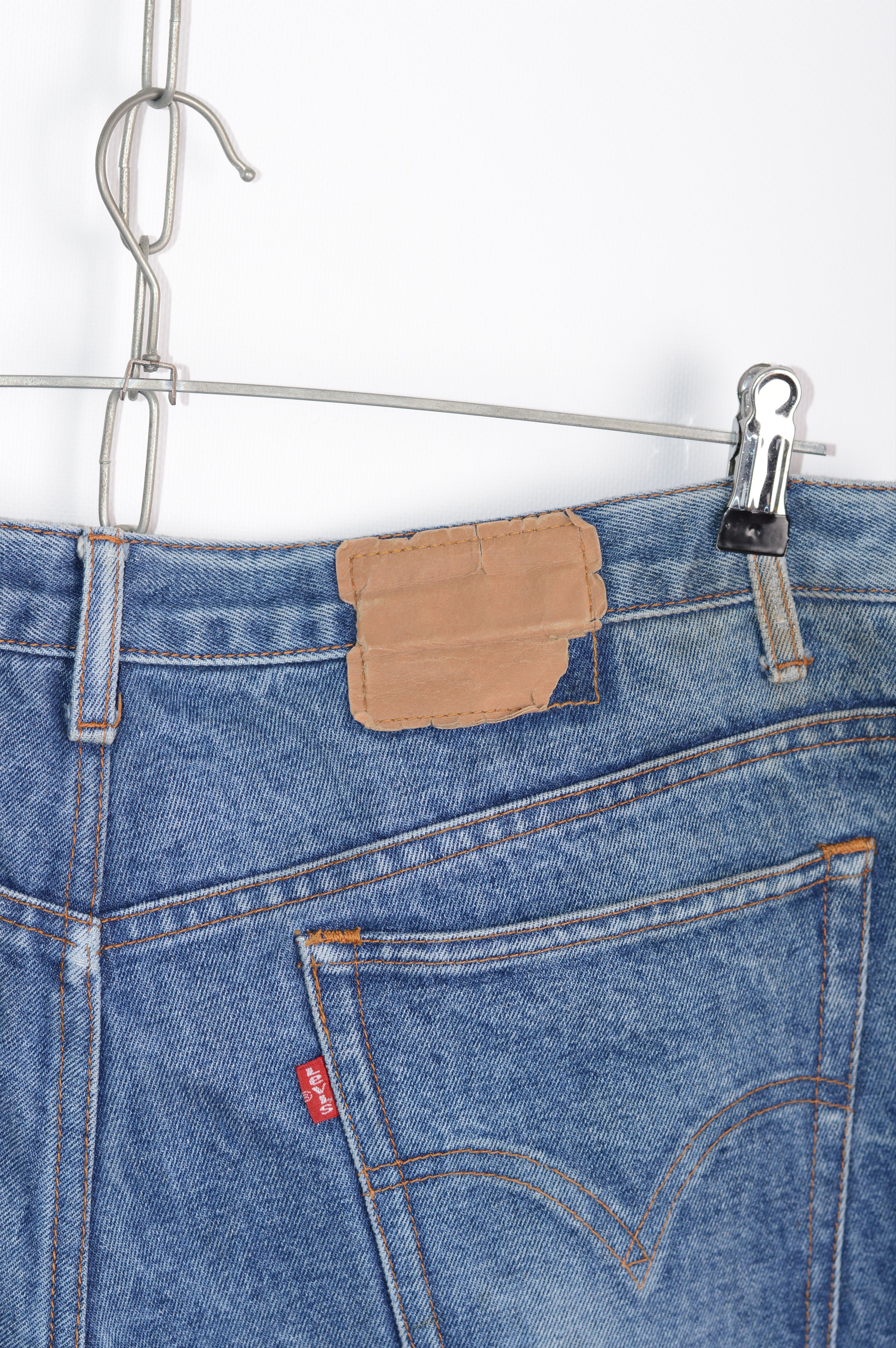 Levi's Vintage Levis Talon Zip Jeans 80s Size US 38 / EU 54 - 3 Thumbnail