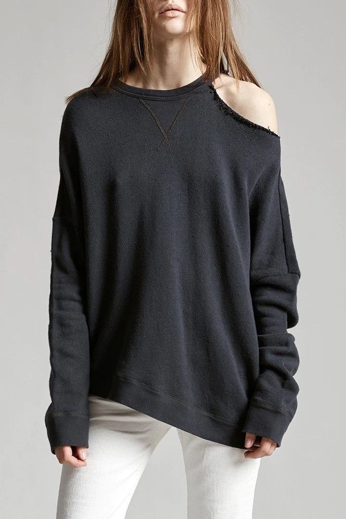 R13 Distorted Sweatshirt. Small Size S / US 4 / IT 40 - 1 Thumbnail