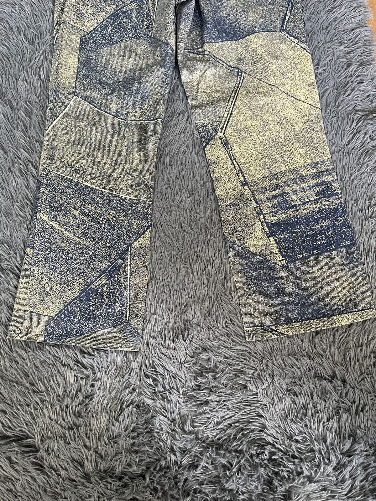 Japanese Brand × Vintage 90s vintage jeans pattern Avant Garde Japanese style pants Size 36" / US 14 / IT 50 - 9 Thumbnail