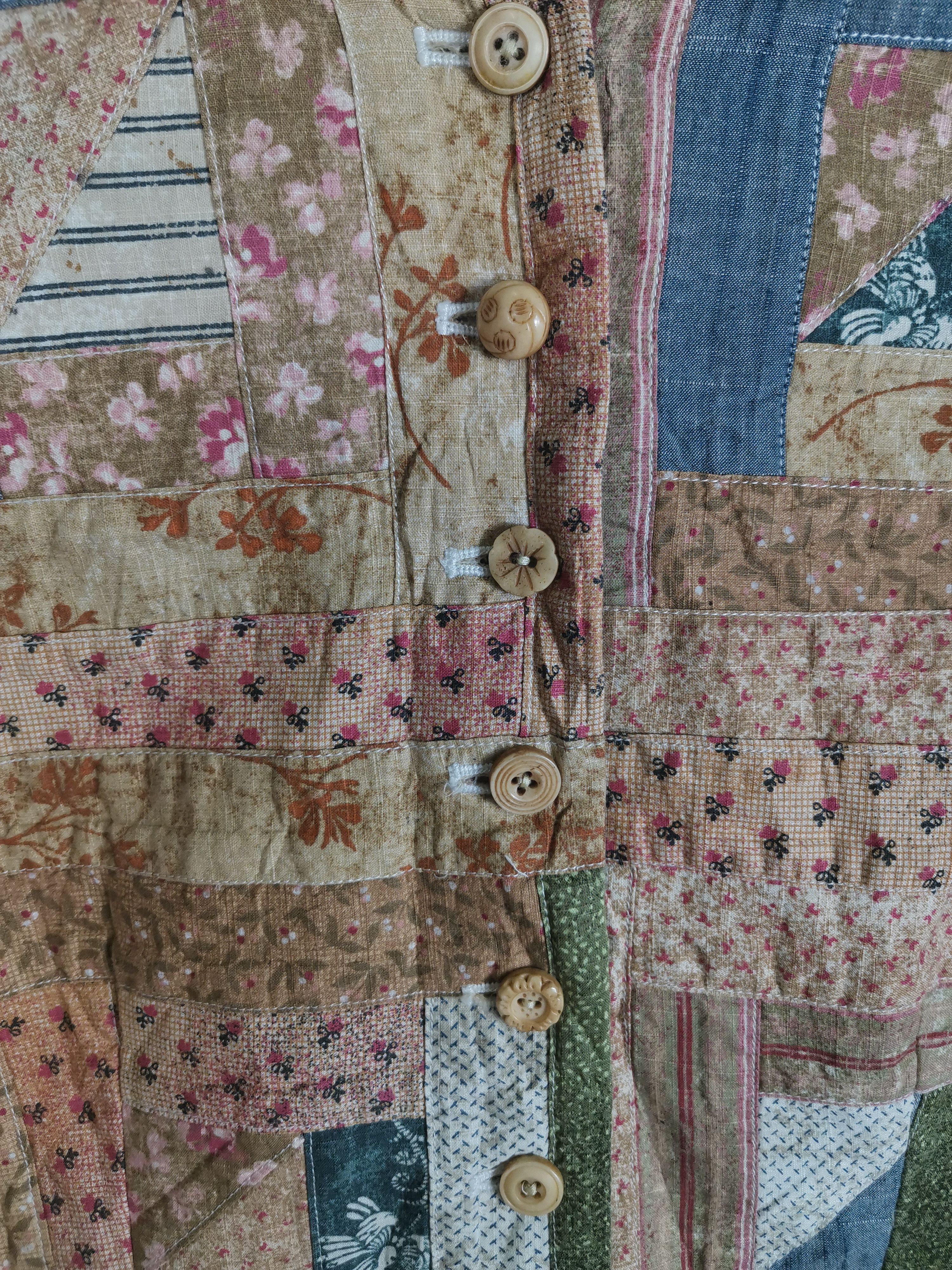 Ralph Lauren Vintage Polo Ralph Lauren Patchwork Jacket Women For Kid Size ONE SIZE - 2 Thumbnail