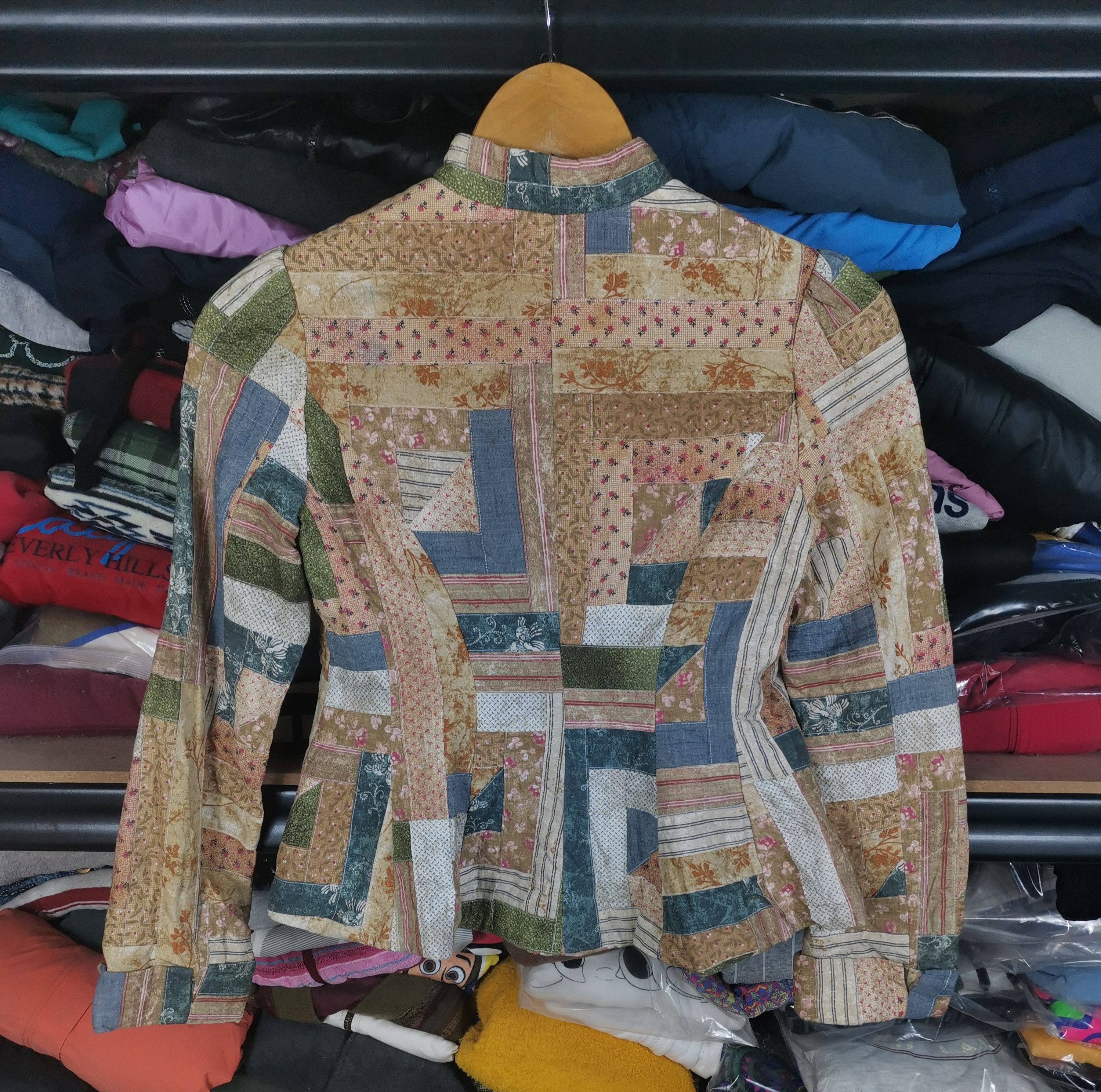 Ralph Lauren Vintage Polo Ralph Lauren Patchwork Jacket Women For Kid Size ONE SIZE - 5 Thumbnail