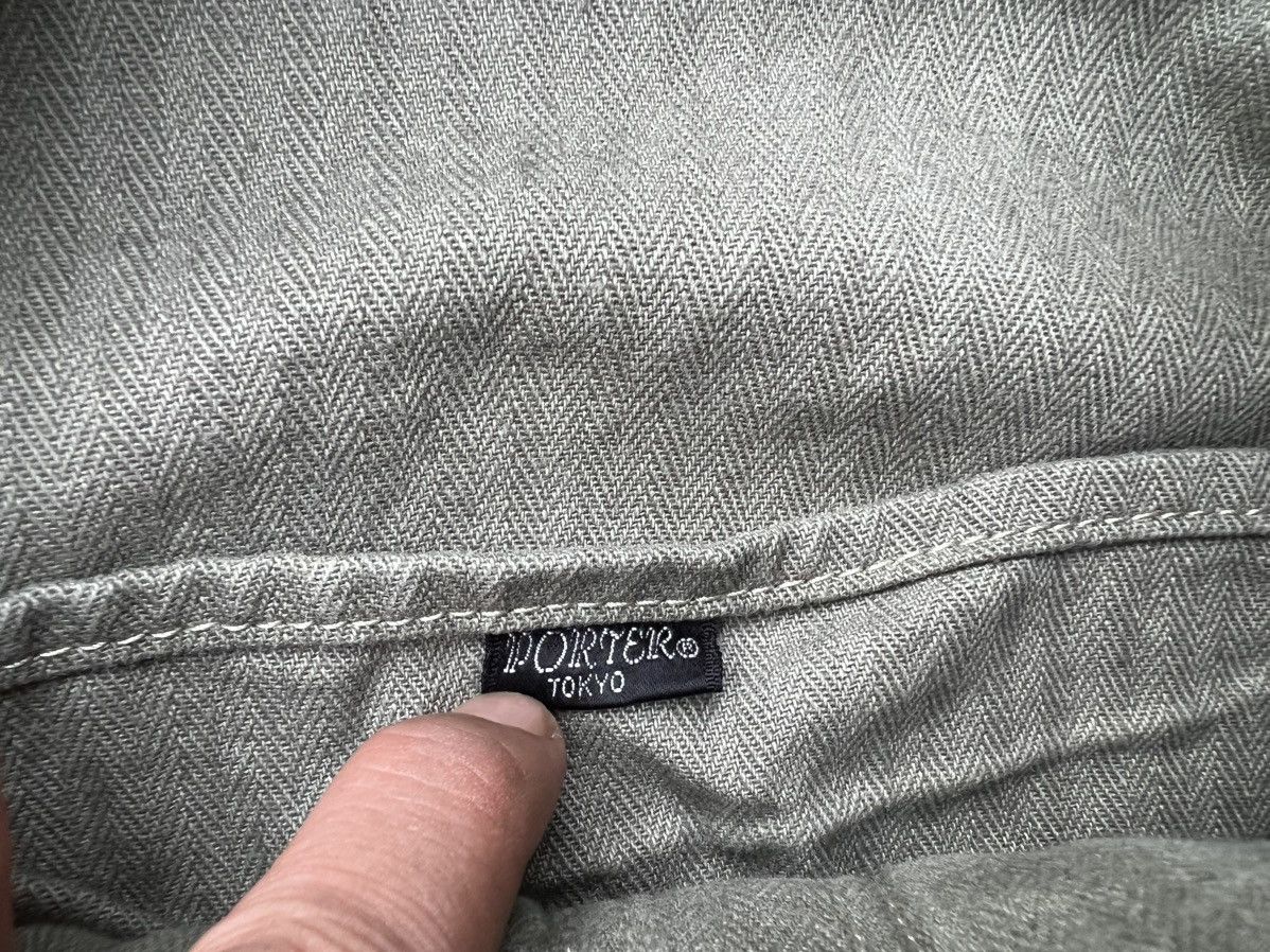 Japanese Brand VINTAGE PORTER HERRINGBONE MINI BACKPACK/RUCKSACK Size ONE SIZE - 16 Thumbnail