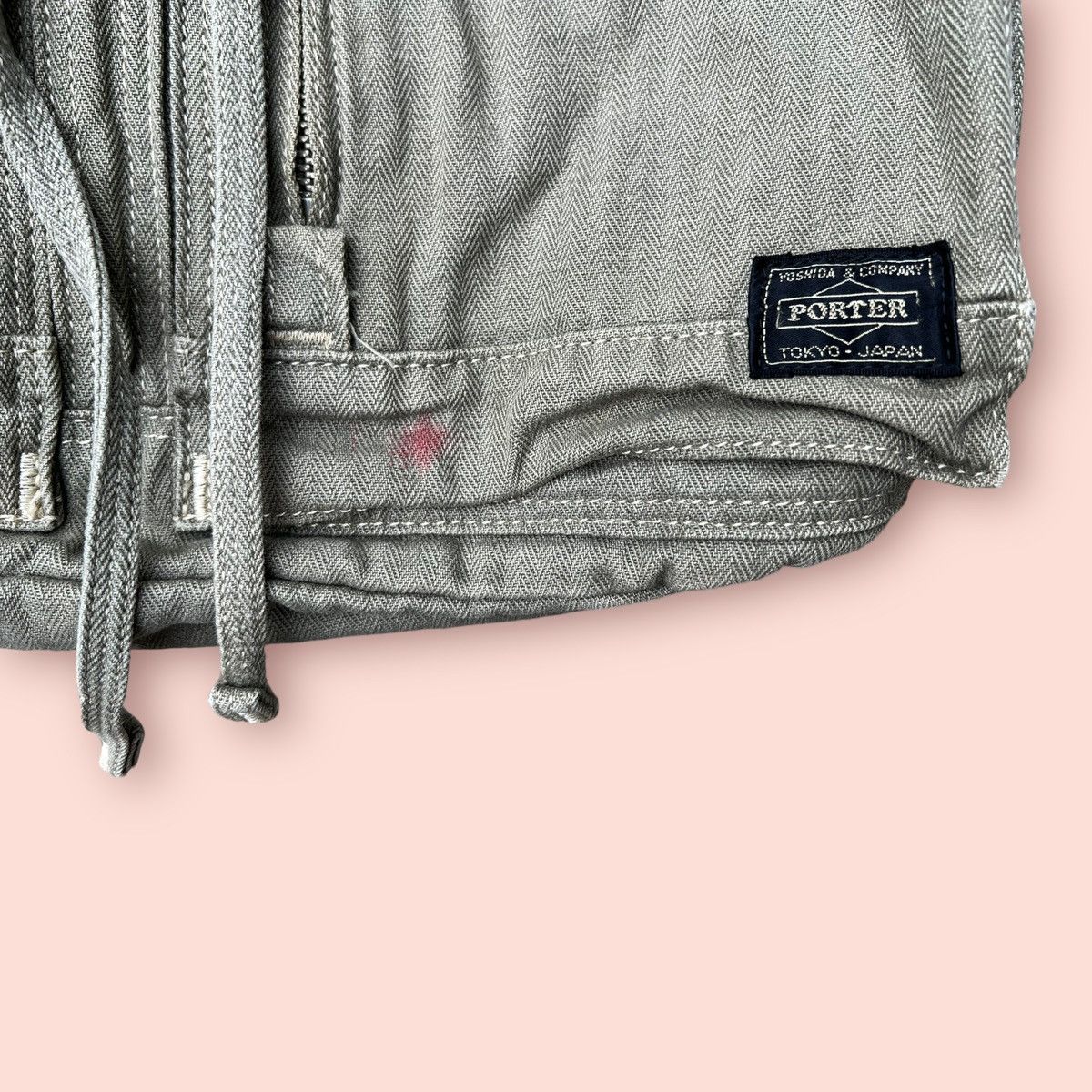 Japanese Brand VINTAGE PORTER HERRINGBONE MINI BACKPACK/RUCKSACK Size ONE SIZE - 7 Thumbnail
