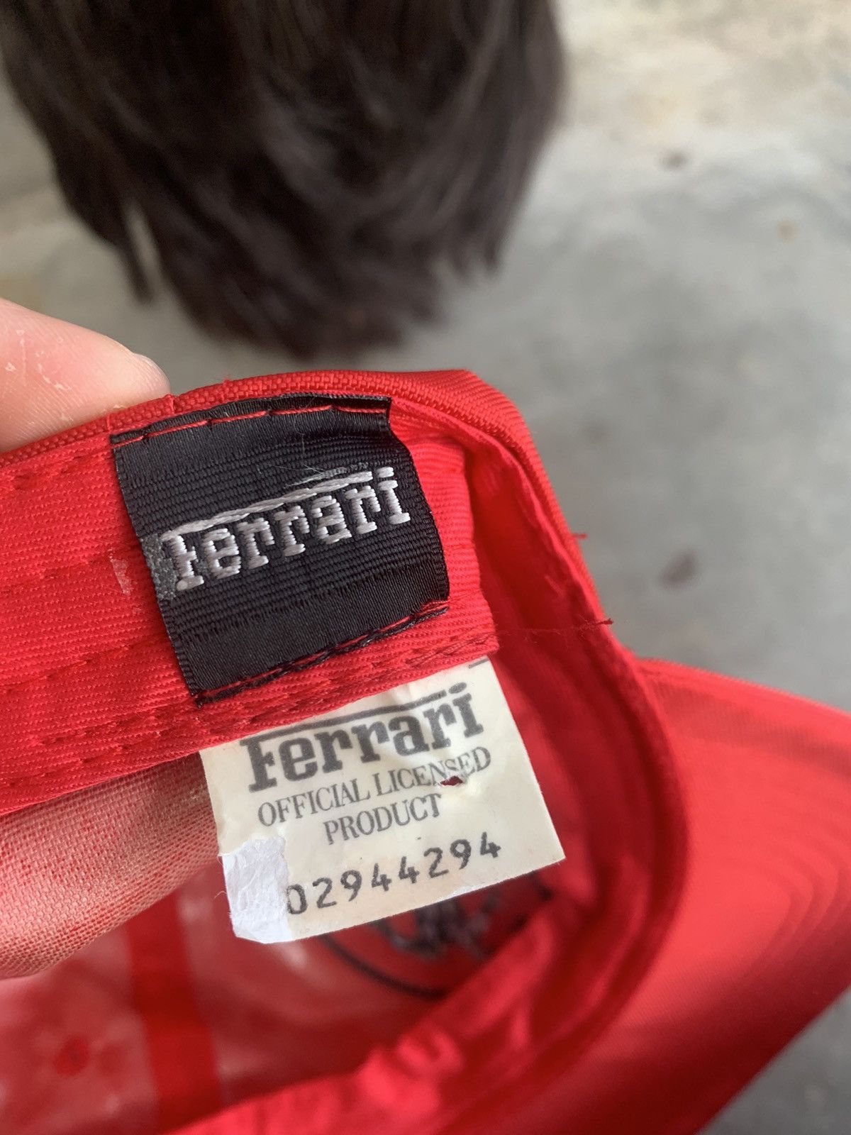 Vintage Vintage Ferrari Cap Hat Size ONE SIZE - 5 Thumbnail