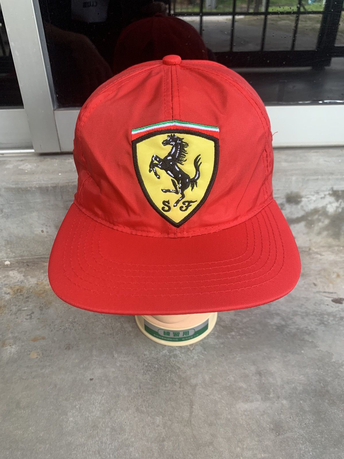 Vintage Vintage Ferrari Cap Hat Size ONE SIZE - 1 Thumbnail