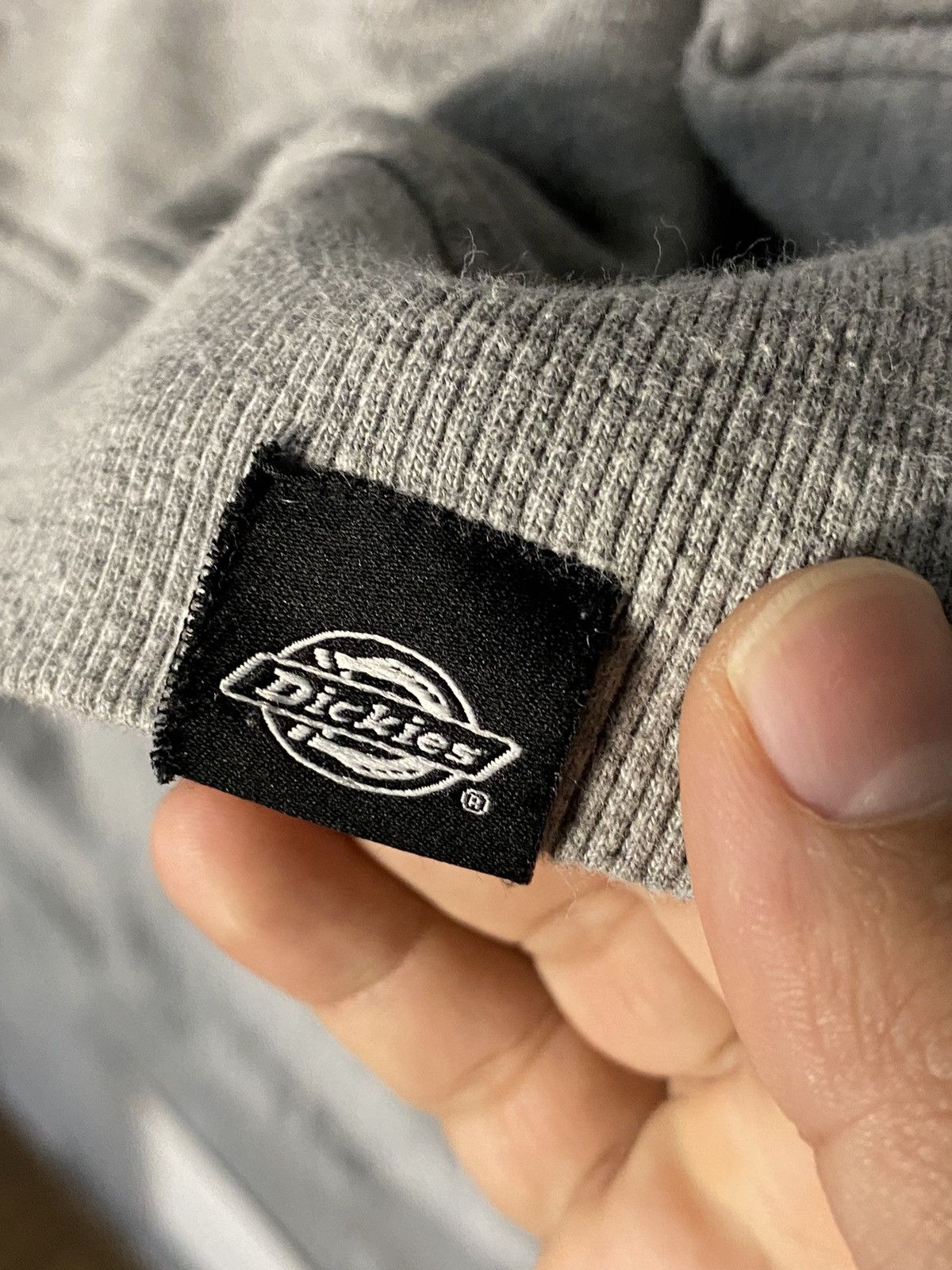 Vintage Vintage Dickies Big Logo Sweatshirt Grey Size L Size US L / EU 52-54 / 3 - 3 Thumbnail