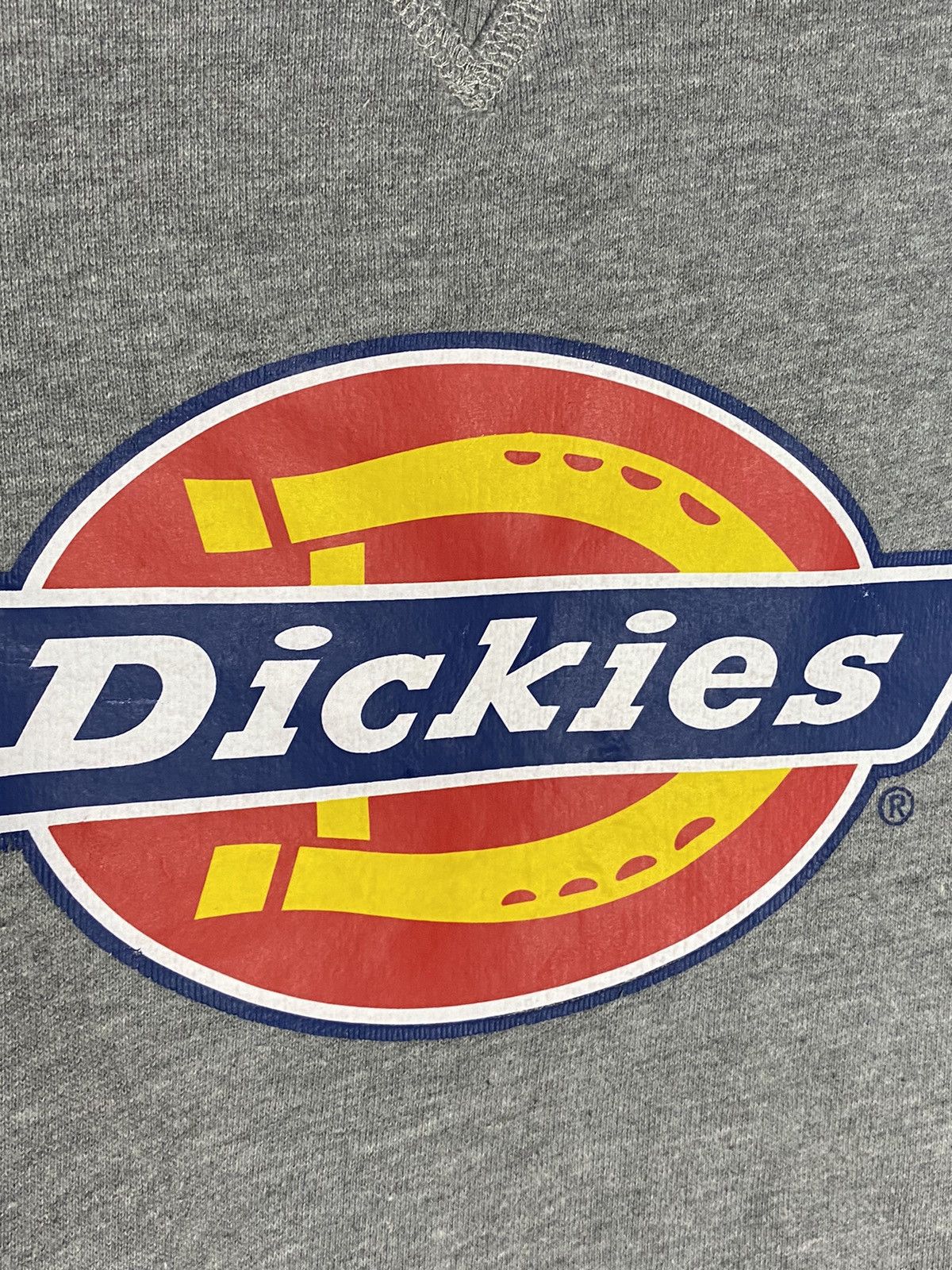 Vintage Vintage Dickies Big Logo Sweatshirt Grey Size L Size US L / EU 52-54 / 3 - 4 Thumbnail