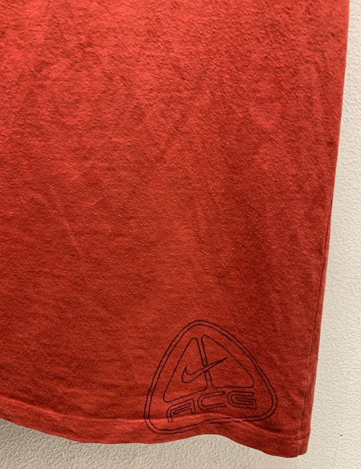 Nike Nike acg still not sponsored vintage red t-shirt Xl big logo Size US XL / EU 56 / 4 - 7 Thumbnail