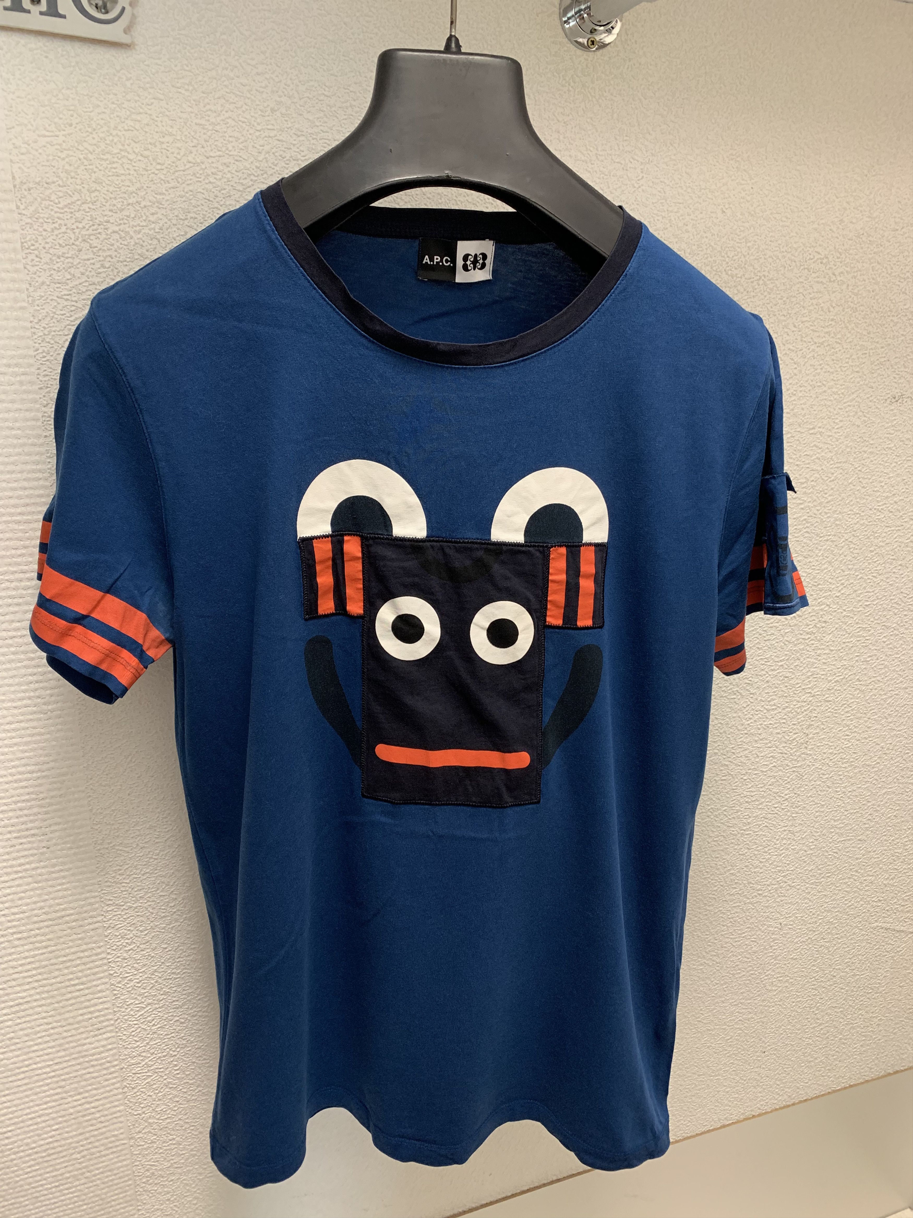 A.P.C. × Sacai Sacai x A.P.C side zip logo T-shirt | Grailed