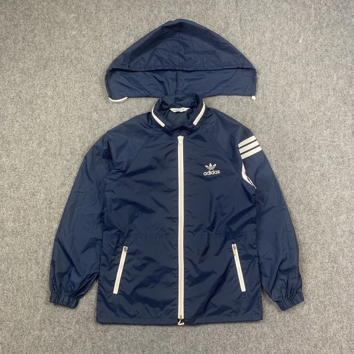 Vintage Adidas Trefoil Windbreaker Light Jacket