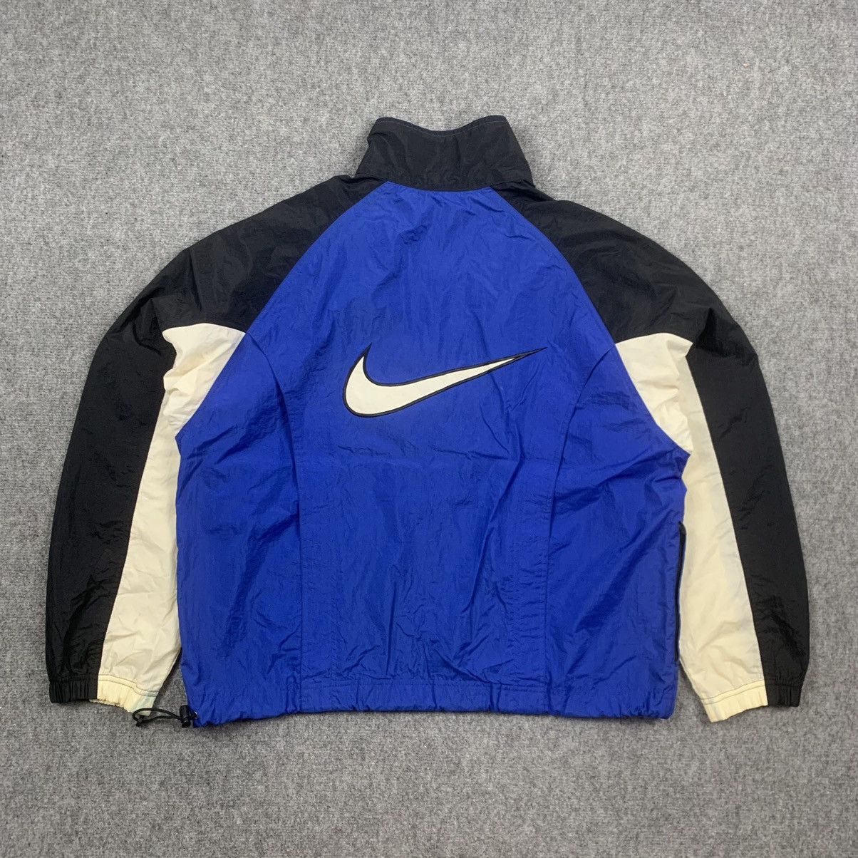 Vintage 90s Nike Big Swoosh Zipper Jacket
