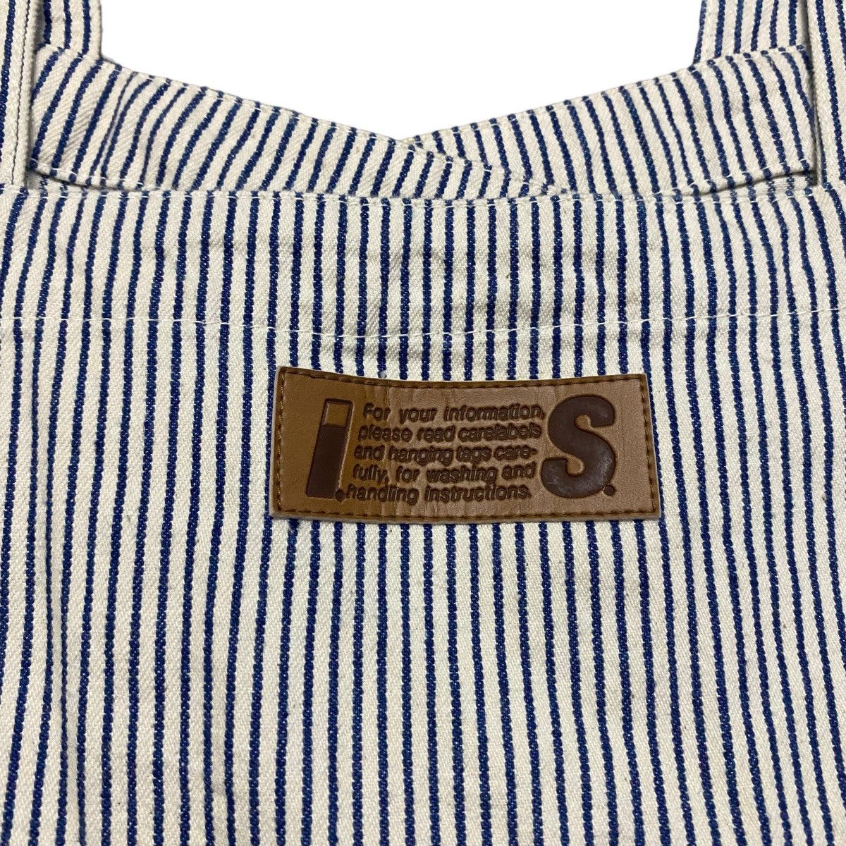 Issey Miyake Vintage Issey Miyake Hickory Overalls Work Dress Size L / US 10 / IT 46 - 14 Thumbnail