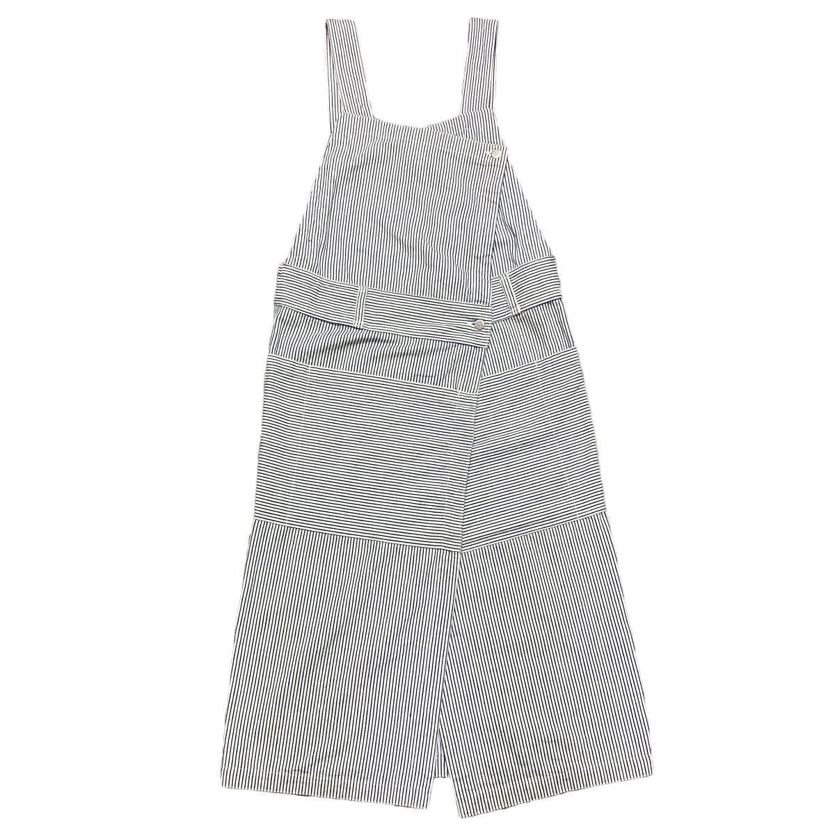 Issey Miyake Vintage Issey Miyake Hickory Overalls Work Dress Size L / US 10 / IT 46 - 3 Thumbnail