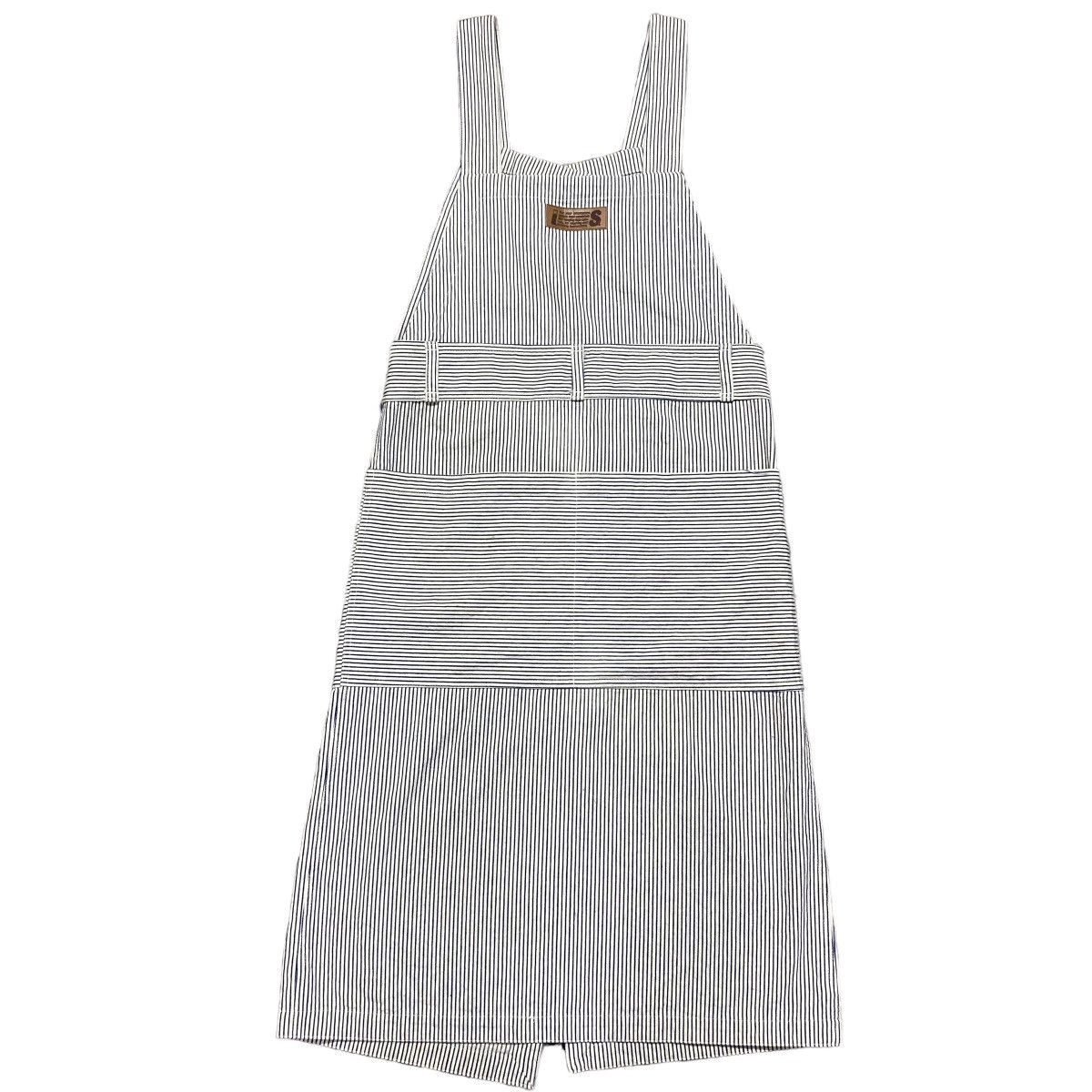Issey Miyake Vintage Issey Miyake Hickory Overalls Work Dress Size L / US 10 / IT 46 - 2 Thumbnail