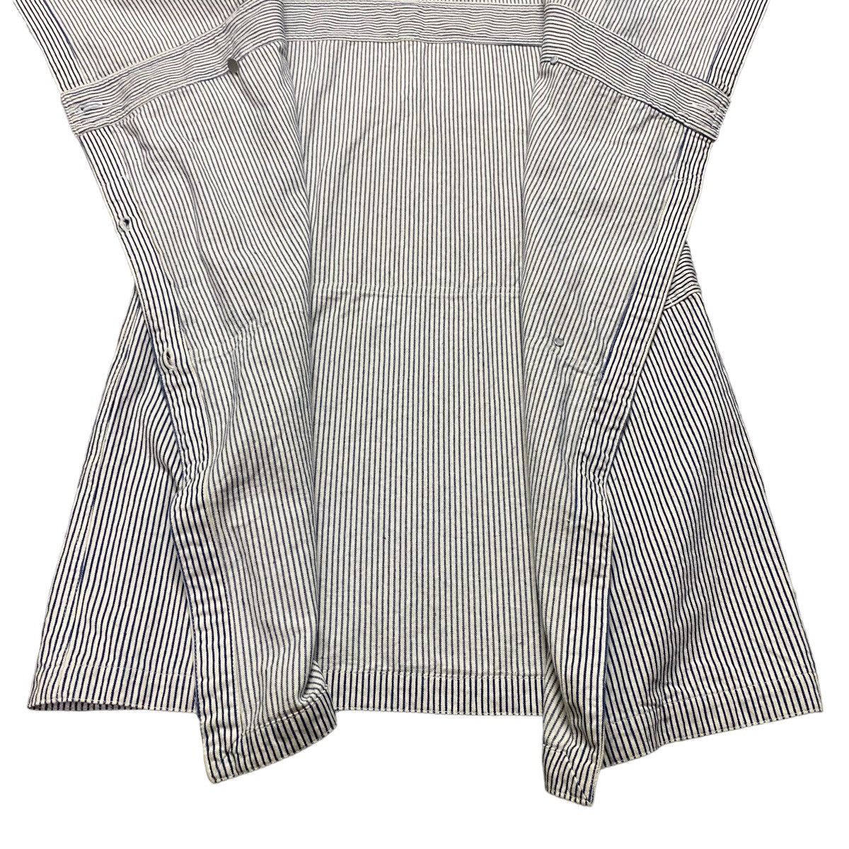 Issey Miyake Vintage Issey Miyake Hickory Overalls Work Dress Size L / US 10 / IT 46 - 13 Thumbnail