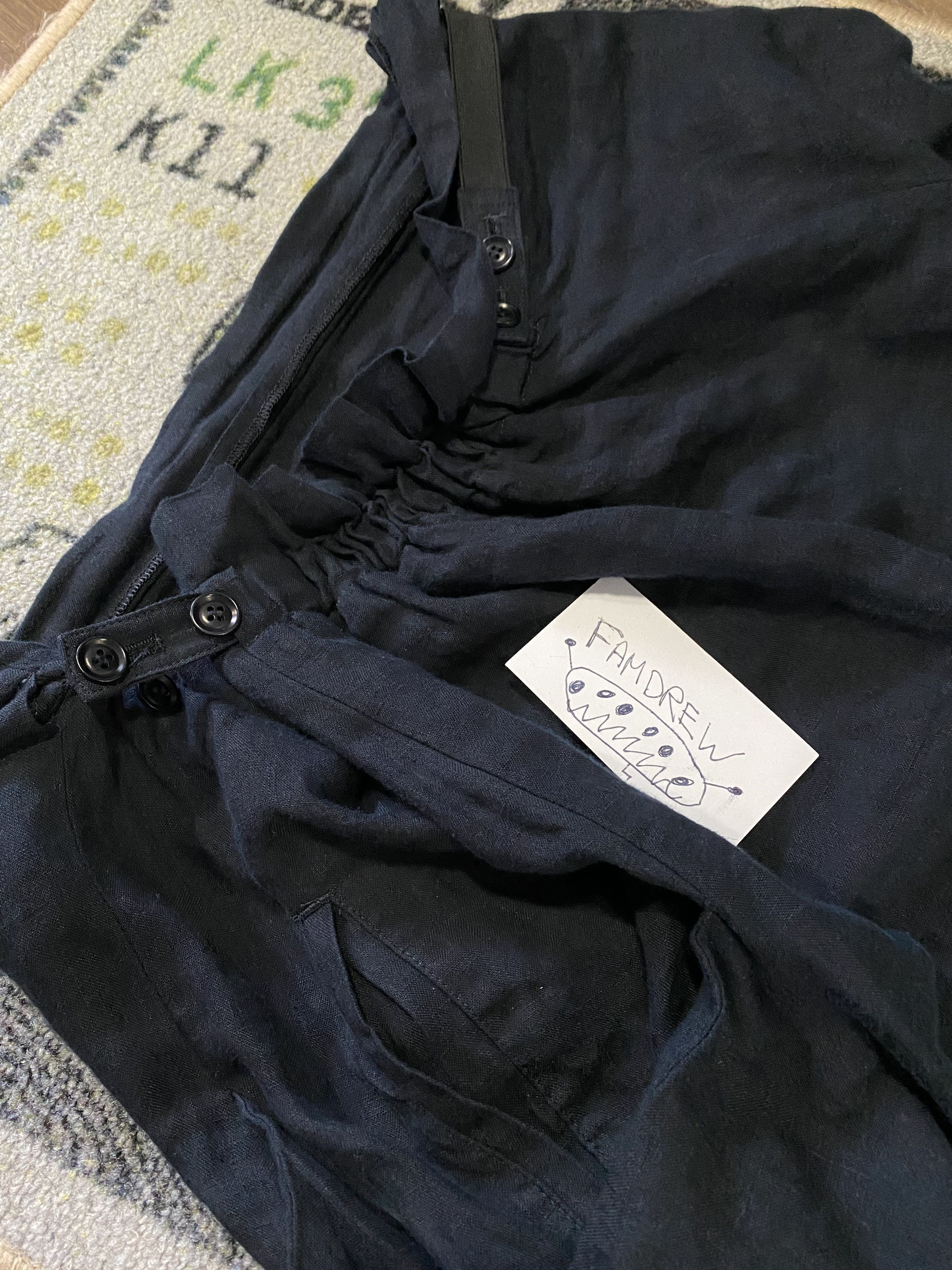 Y's Y's by Yohji Yamamoto Side Pocket Panel Skirt Size 26" / US 2 / IT 38 - 4 Thumbnail