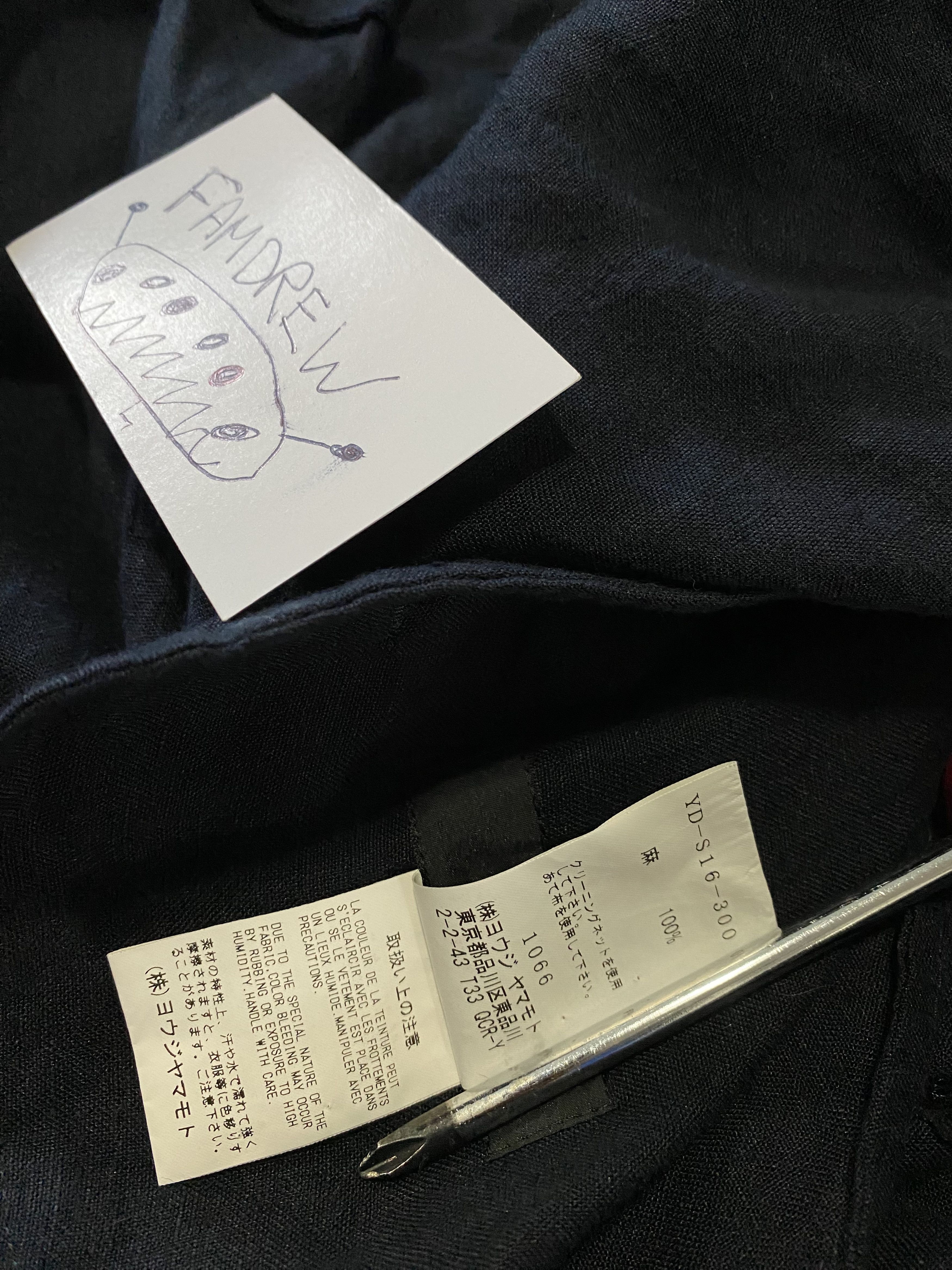 Y's Y's by Yohji Yamamoto Side Pocket Panel Skirt Size 26" / US 2 / IT 38 - 7 Thumbnail