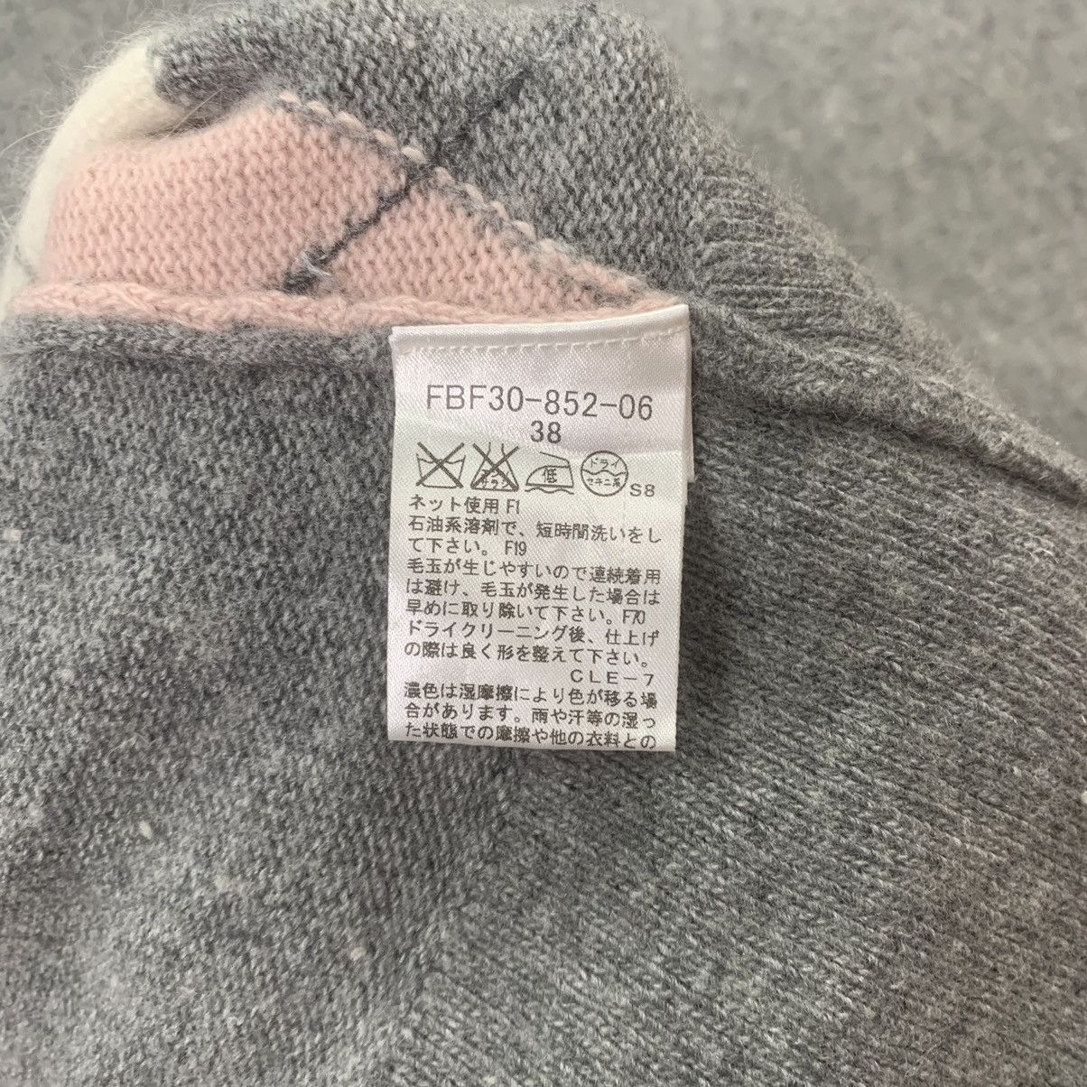 Burberry × Vintage Vintage Burberry Nova Check Blue Label Fleece Sweater Size XS / US 0-2 / IT 36-38 - 11 Thumbnail