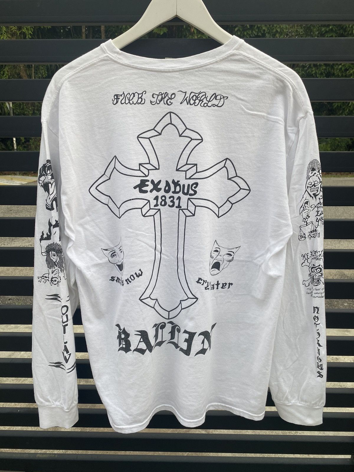 Affliction × Exodus Thug Life Exodus 1831 Shirt Size US L / EU 52-54 / 3 - 12 Thumbnail