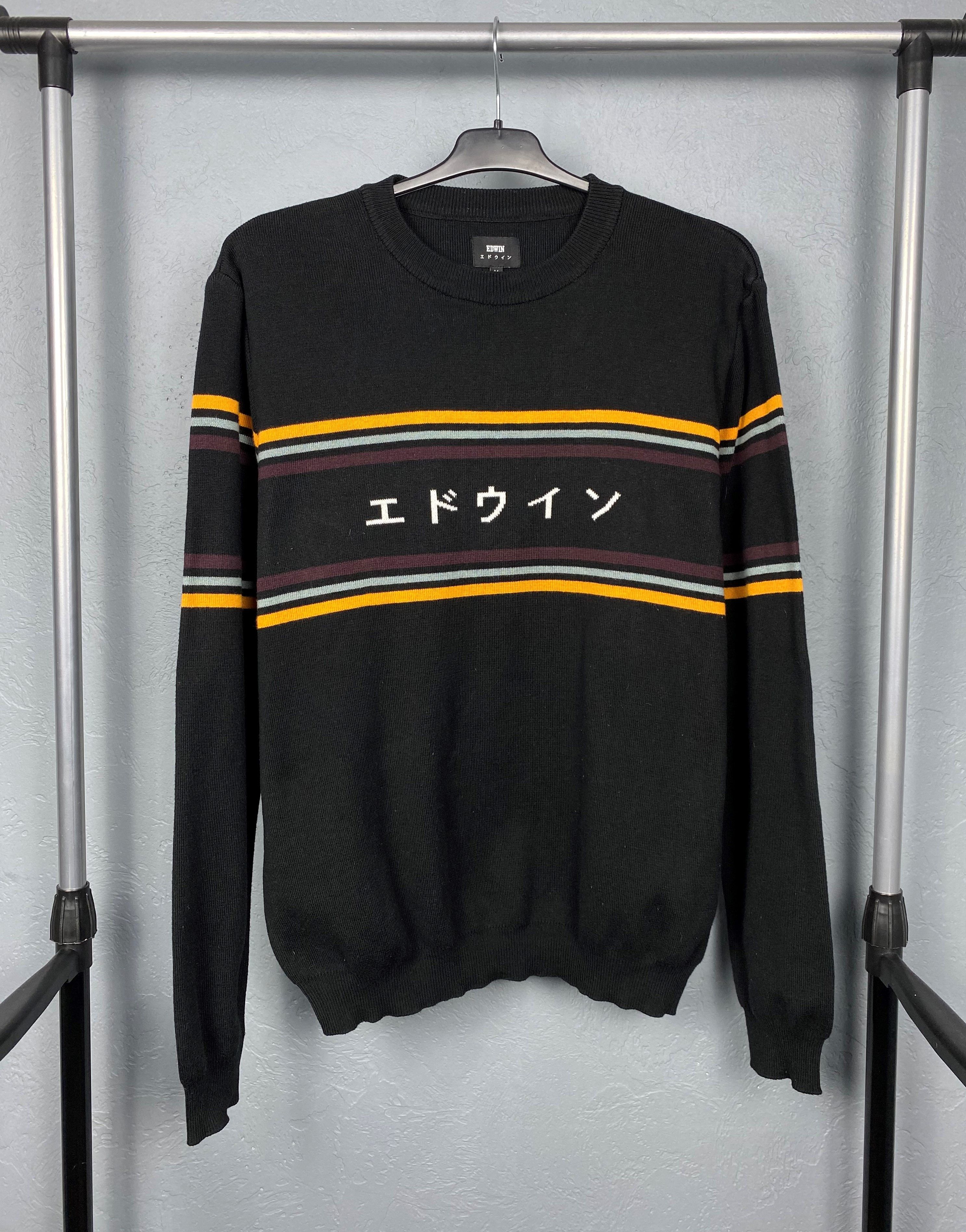 Edwin Edwin Mens Big Logo Sweater Size US M / EU 48-50 / 2 - 1 Thumbnail