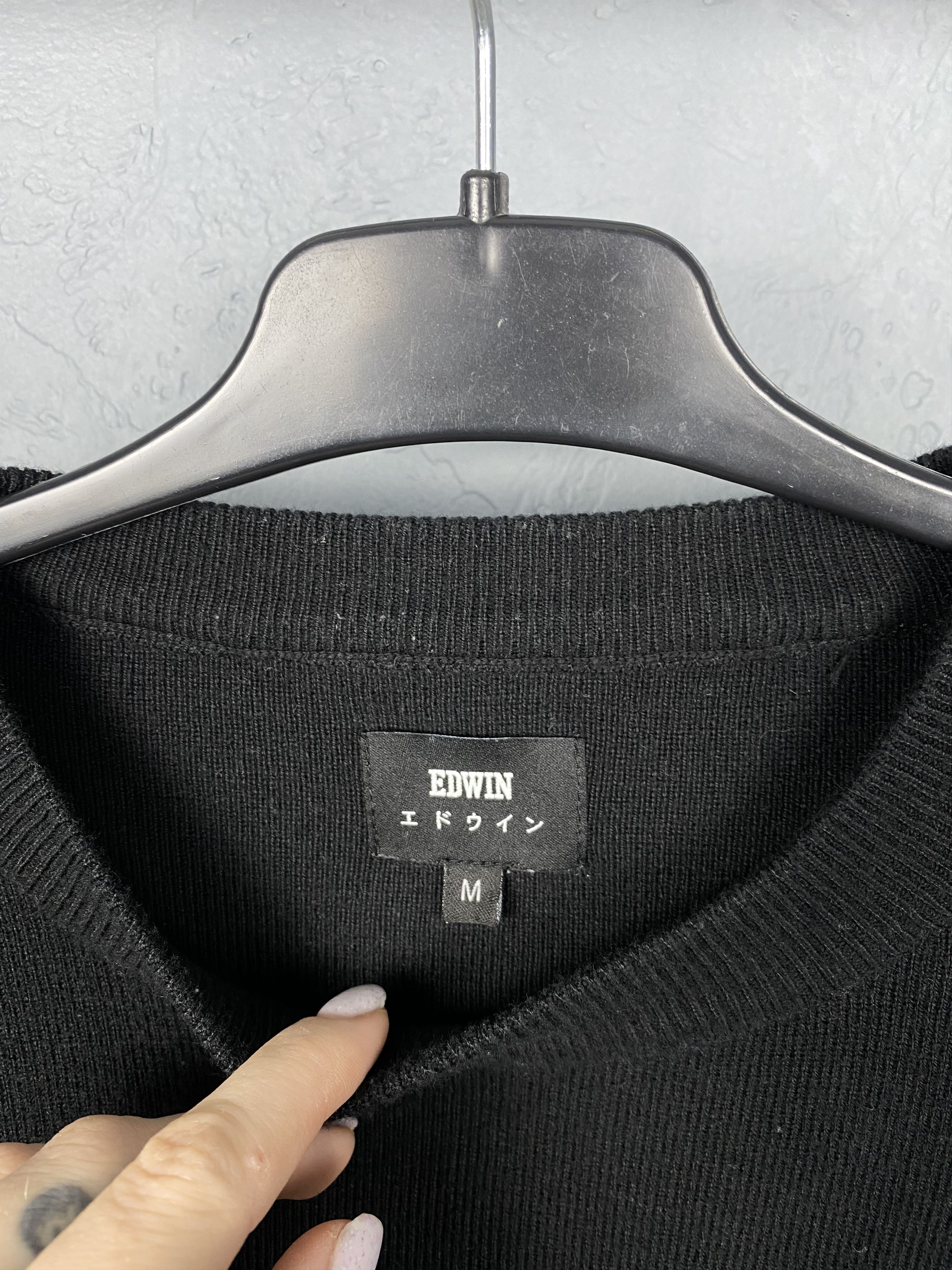 Edwin Edwin Mens Big Logo Sweater Size US M / EU 48-50 / 2 - 3 Thumbnail