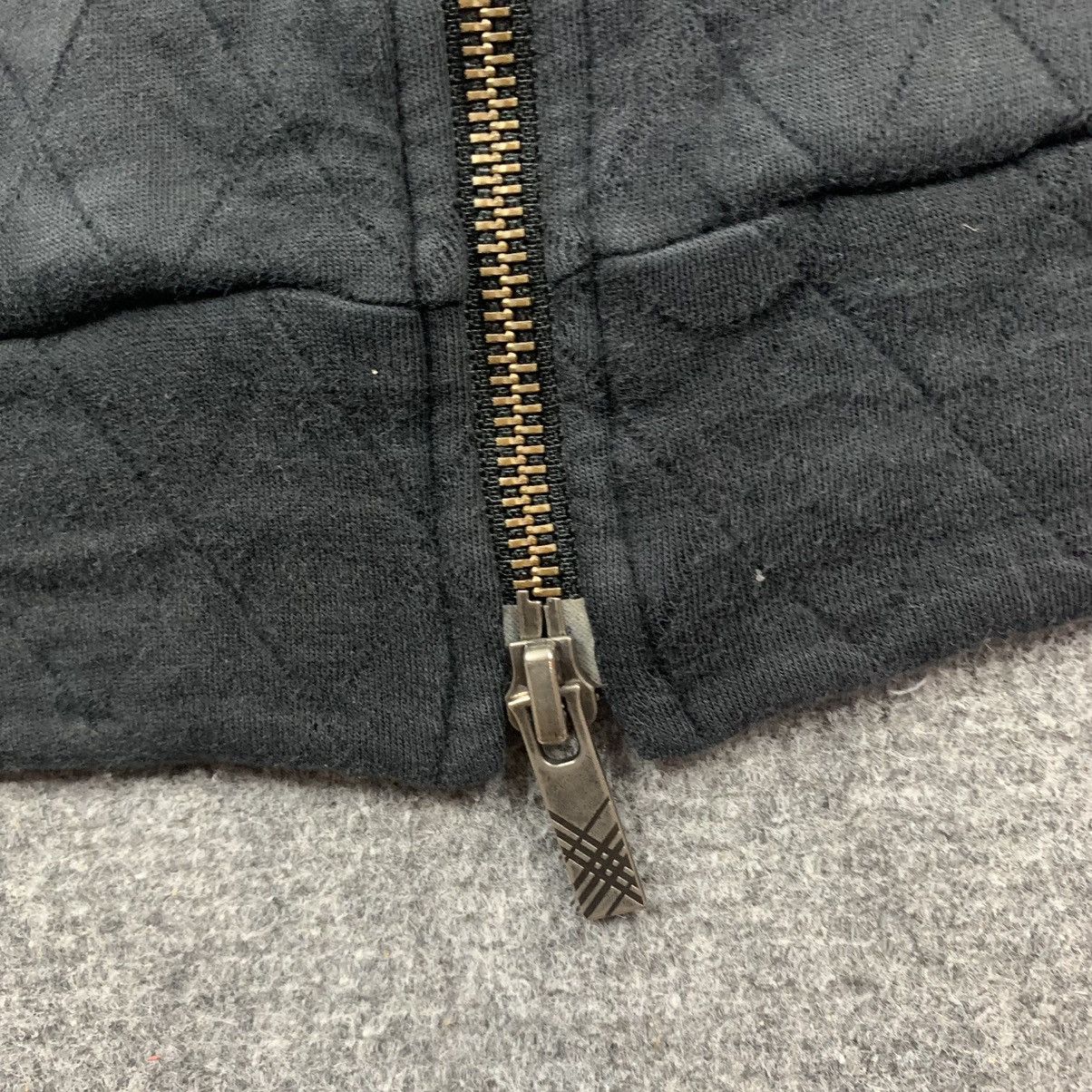 Burberry × Vintage Vintage Burberry Black Label Quilted Hoodie Jacket Size US M / EU 48-50 / 2 - 8 Thumbnail