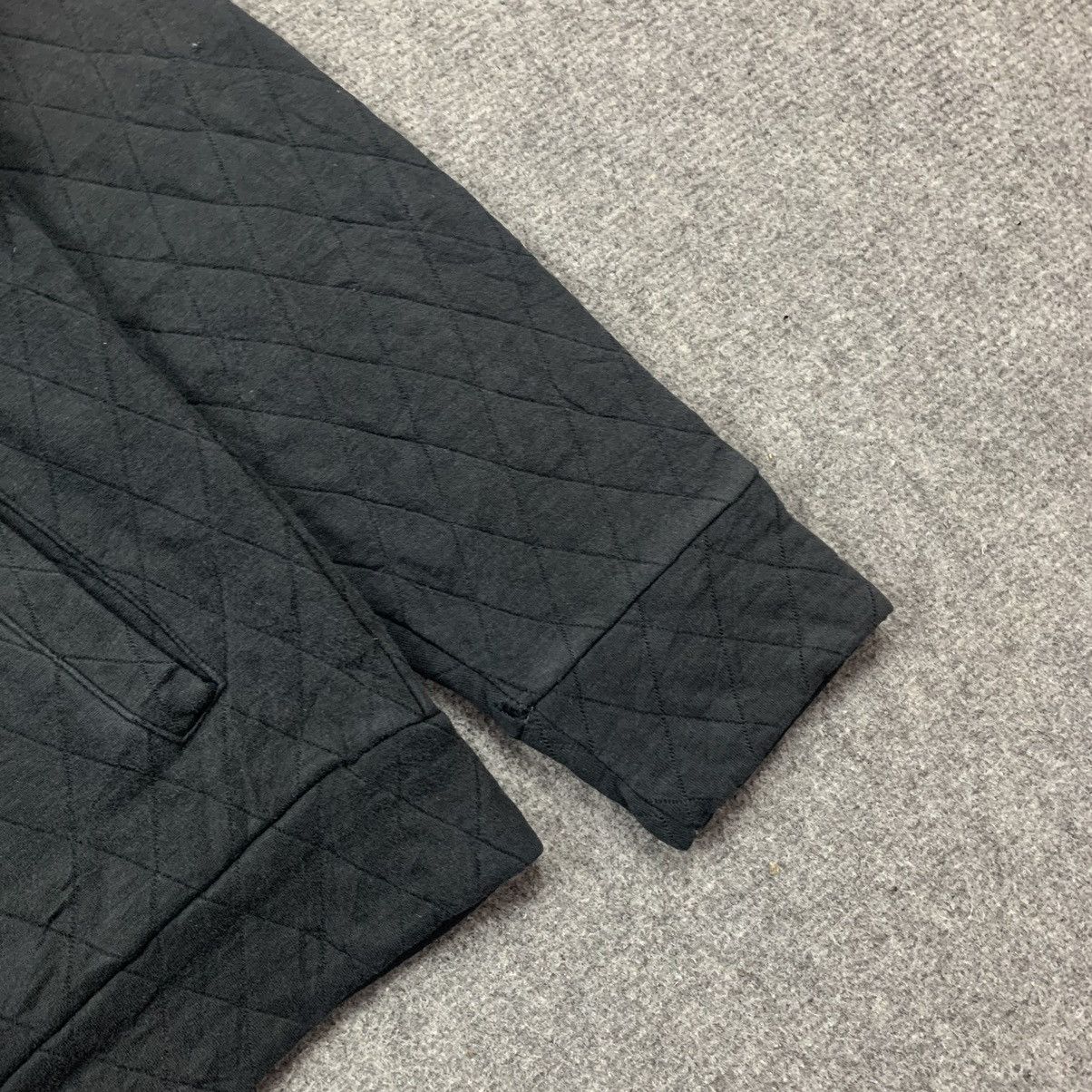 Burberry × Vintage Vintage Burberry Black Label Quilted Hoodie Jacket Size US M / EU 48-50 / 2 - 2 Thumbnail