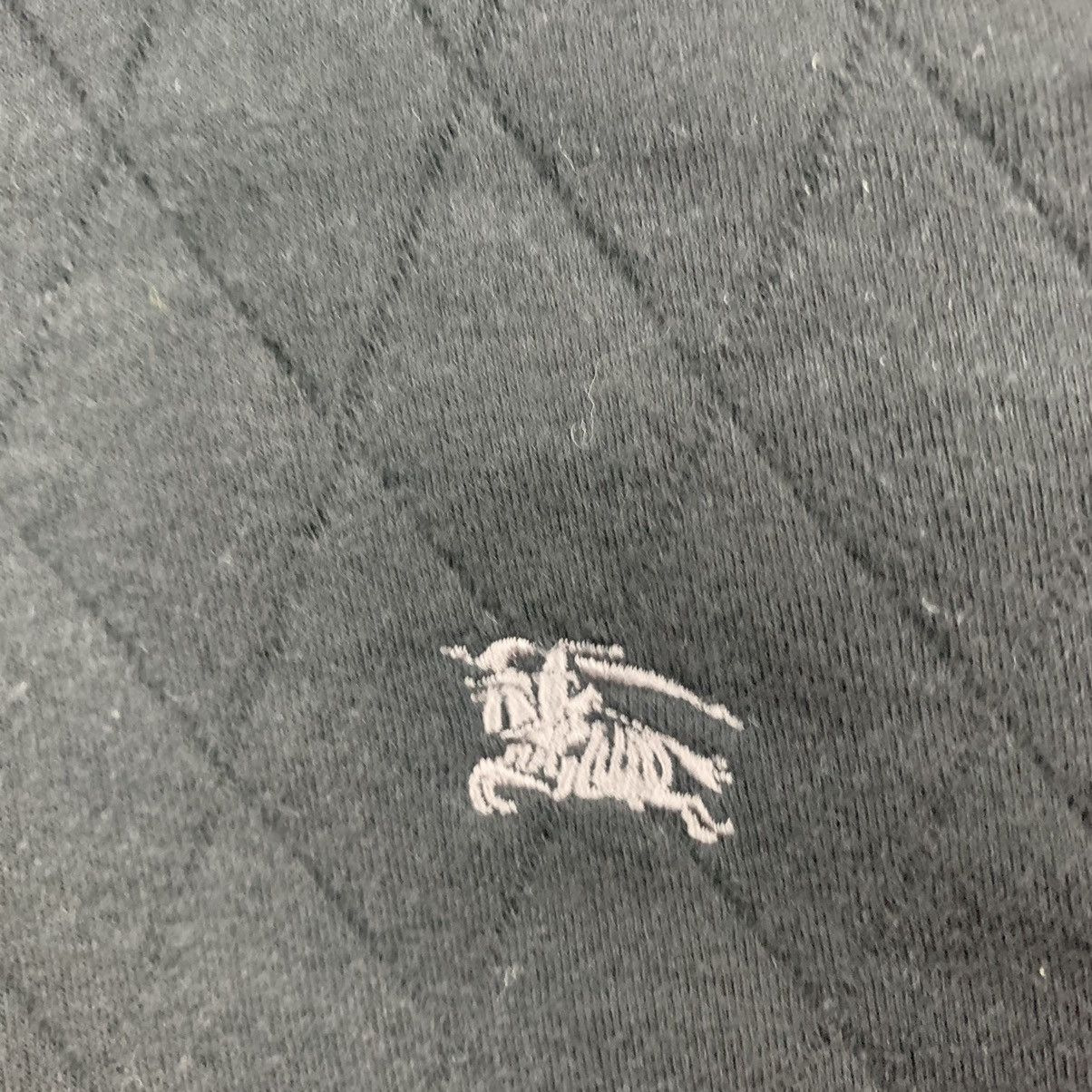 Burberry × Vintage Vintage Burberry Black Label Quilted Hoodie Jacket Size US M / EU 48-50 / 2 - 7 Thumbnail