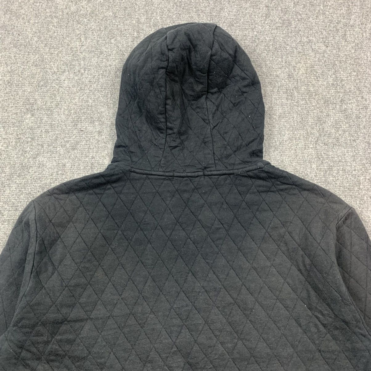 Burberry × Vintage Vintage Burberry Black Label Quilted Hoodie Jacket Size US M / EU 48-50 / 2 - 17 Thumbnail