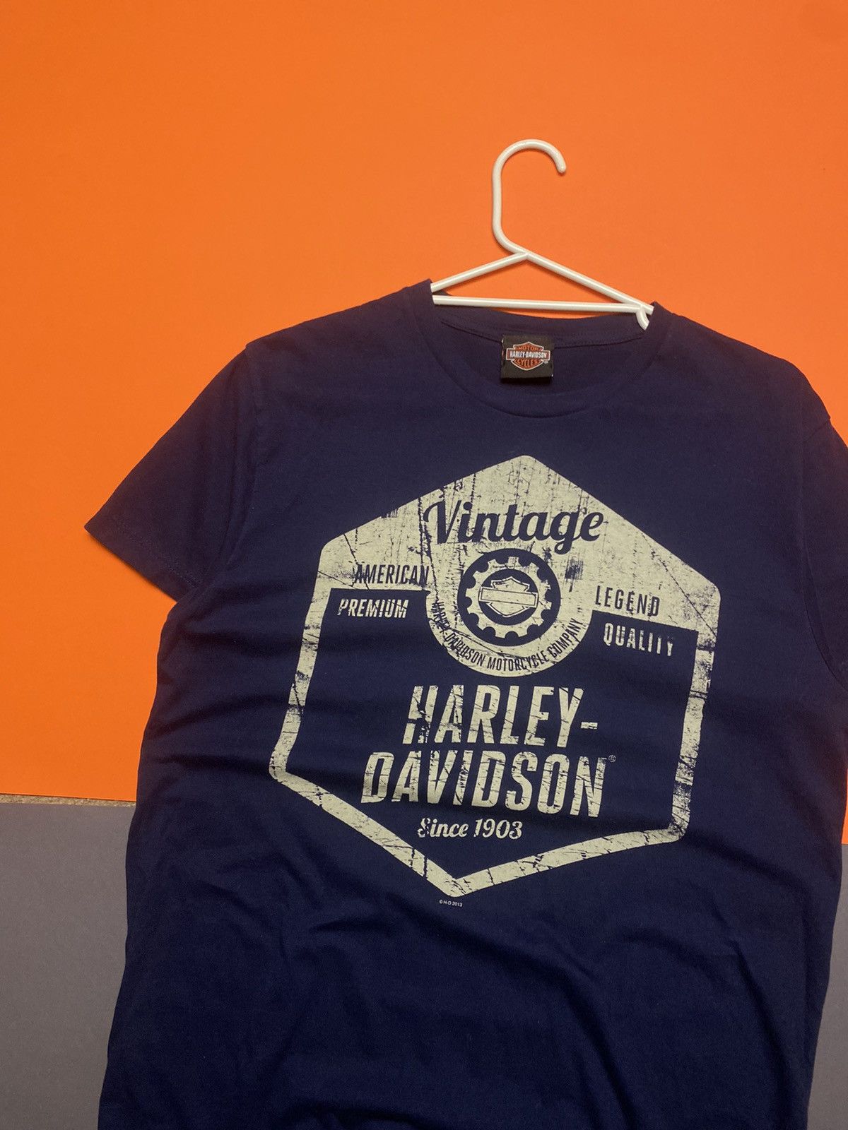 Harley Davidson × Vintage Harley Davidson t-shirts 2013 Size US M / EU 48-50 / 2 - 3 Thumbnail