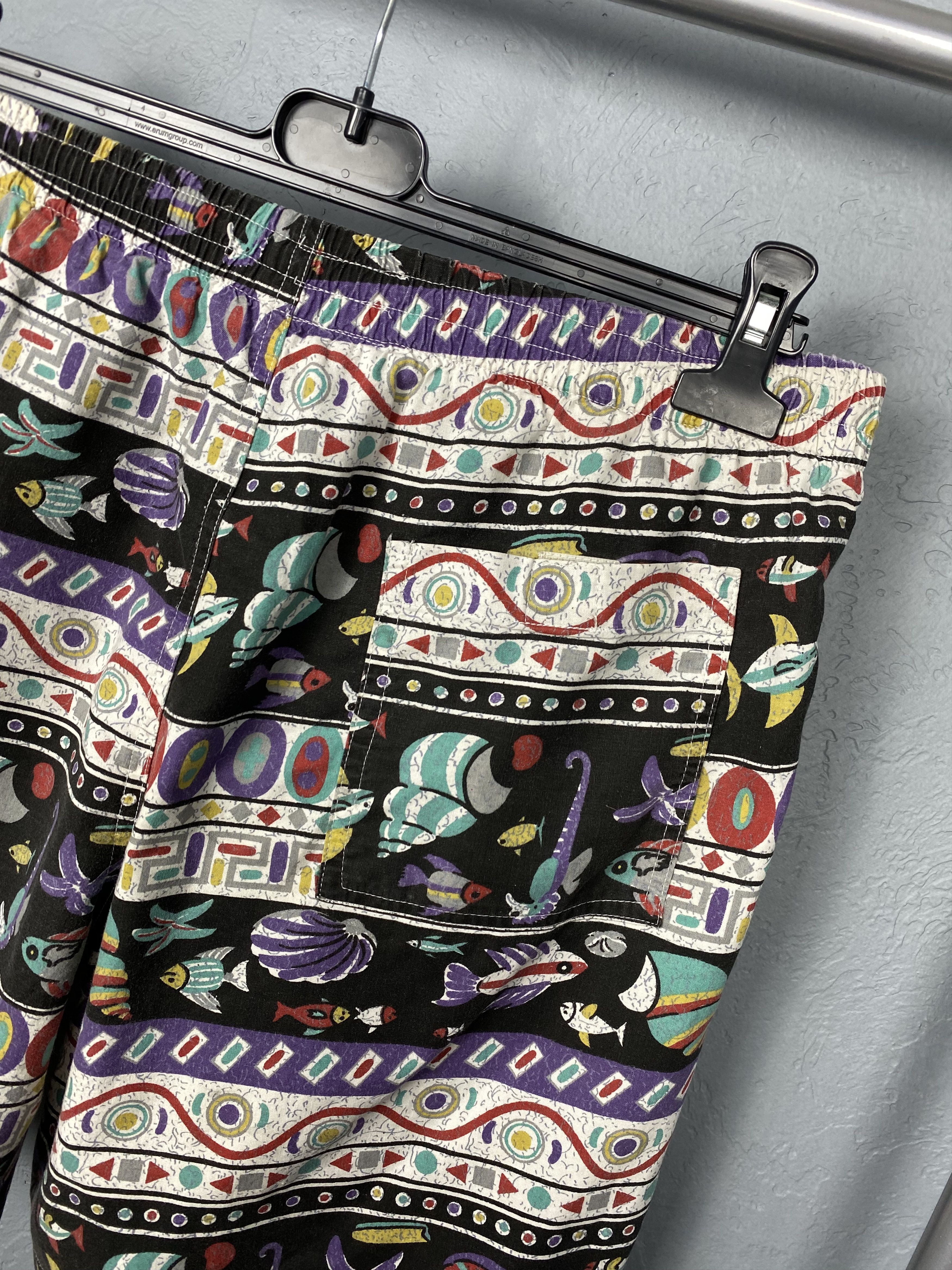 Other Vintage Hawaiian Shorts Full Printed Size US 36 / EU 52 - 4 Thumbnail