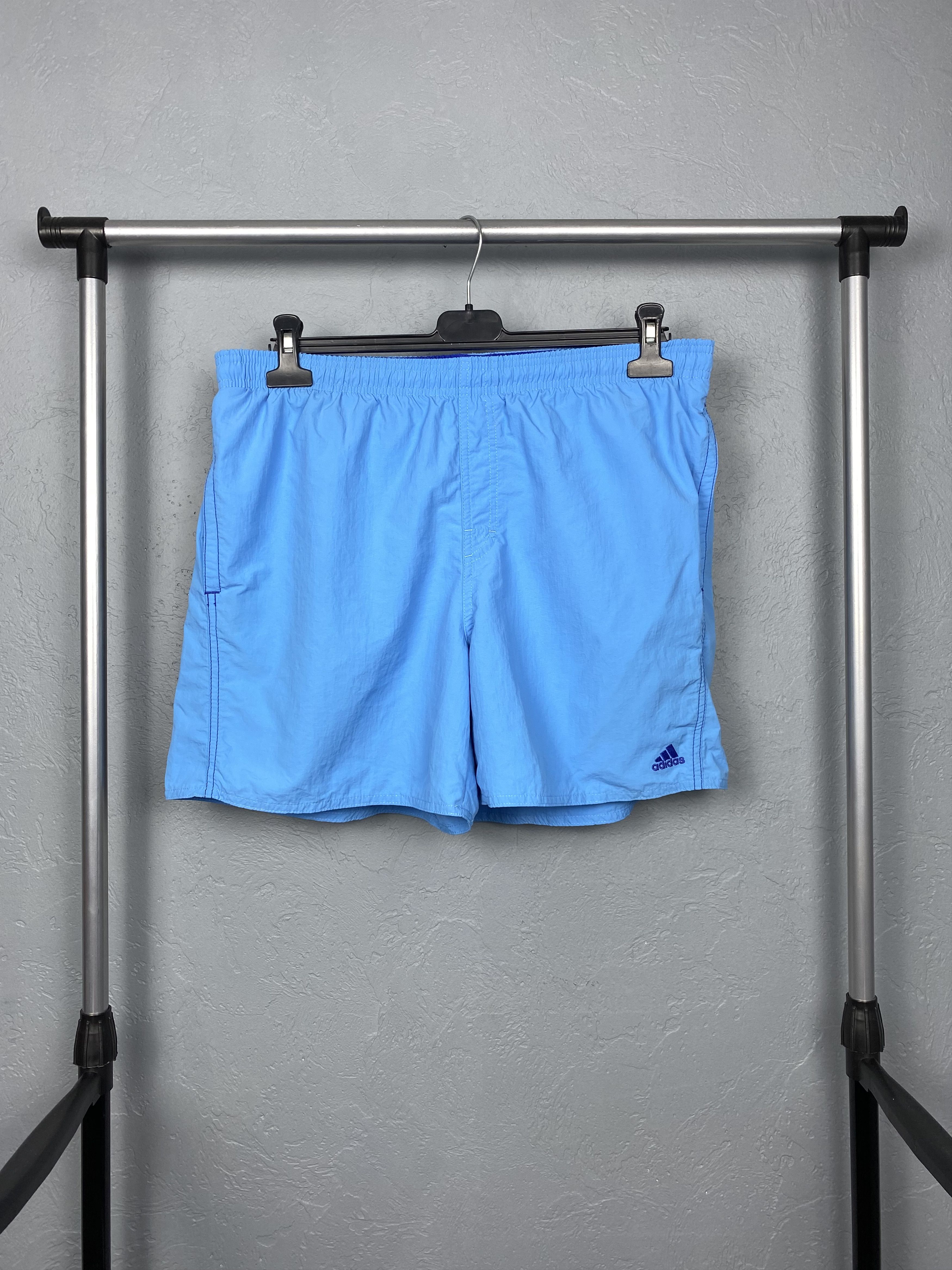 Adidas × Vintage Adidas Vintage Mens Nylon Shorts Y2K Size US 34 / EU 50 - 1 Thumbnail