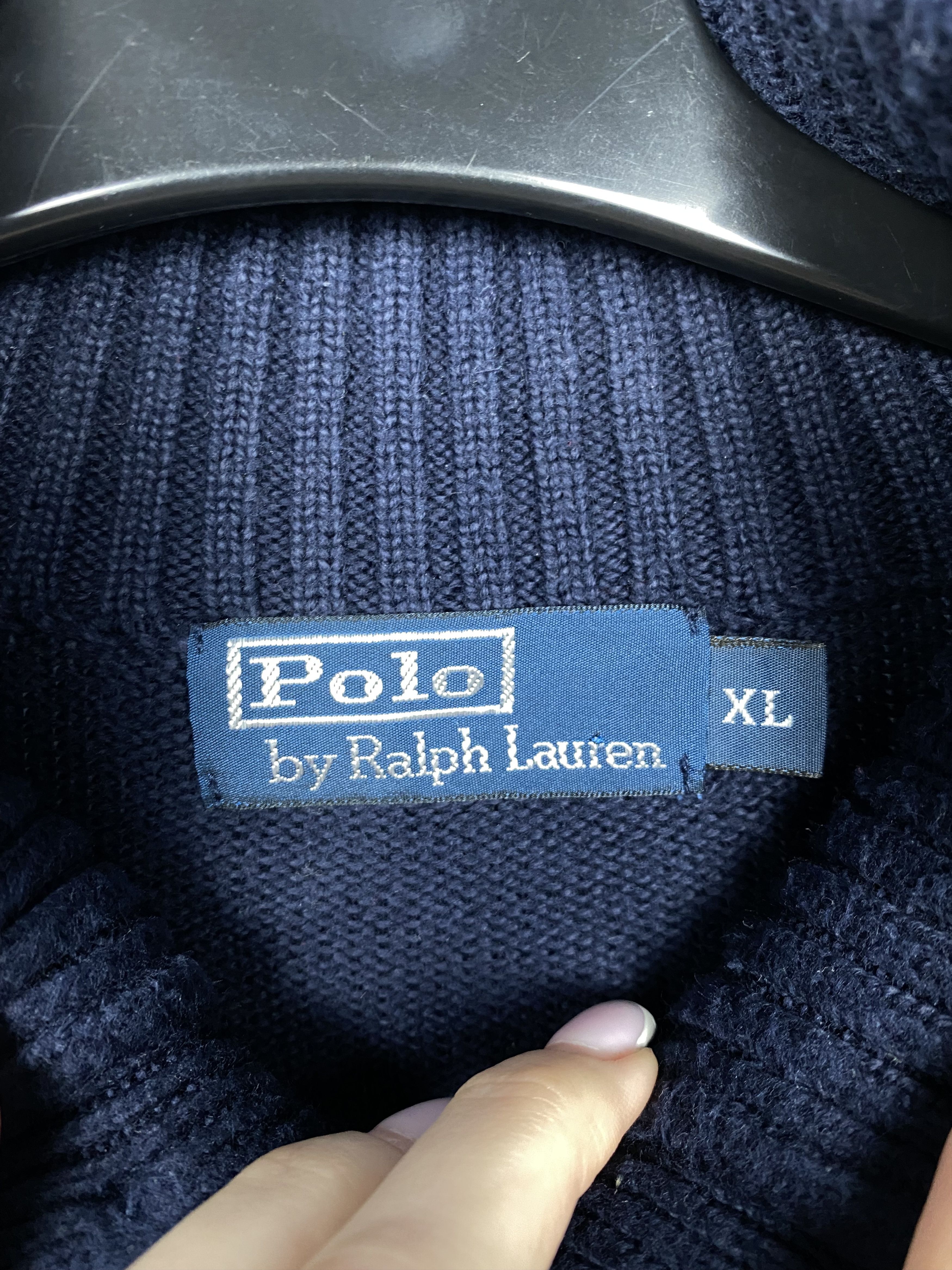 Polo Ralph Lauren Polo Ralph Lauren Vintage Mens 1\4 Quarter Zip Sweater Size US XL / EU 56 / 4 - 4 Thumbnail