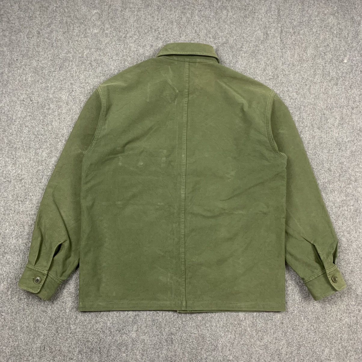 Japanese Brand × Uniqlo × Vintage Vintage Uniqlo Army Green Button Up Jacket Size US S / EU 44-46 / 1 - 2 Thumbnail