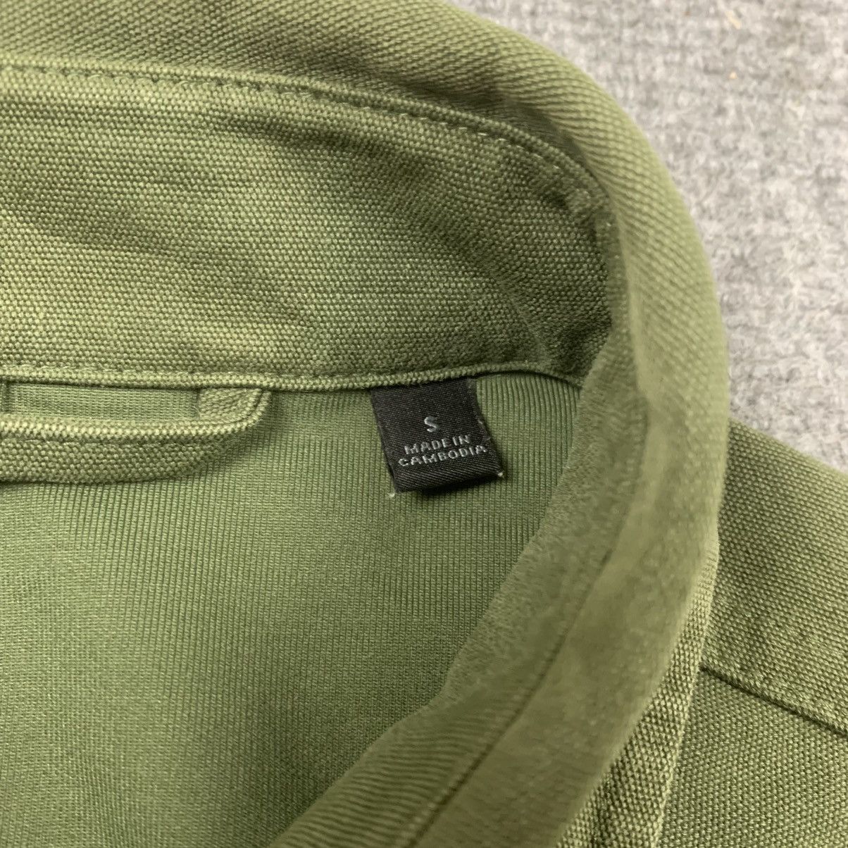 Japanese Brand × Uniqlo × Vintage Vintage Uniqlo Army Green Button Up Jacket Size US S / EU 44-46 / 1 - 8 Thumbnail