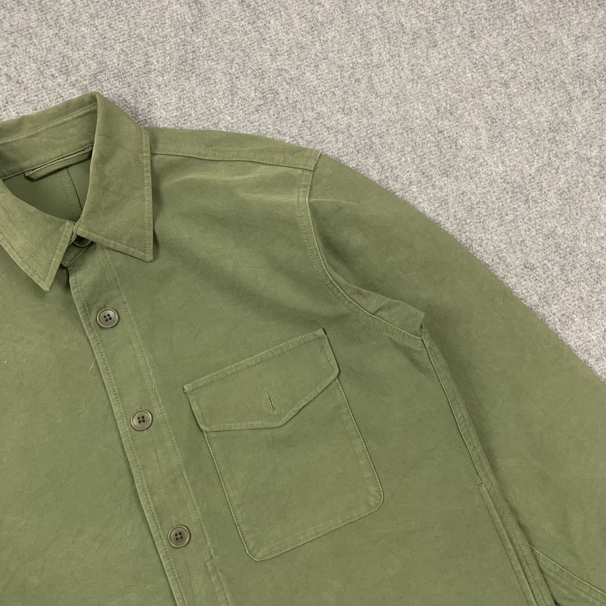 Japanese Brand × Uniqlo × Vintage Vintage Uniqlo Army Green Button Up Jacket Size US S / EU 44-46 / 1 - 5 Thumbnail