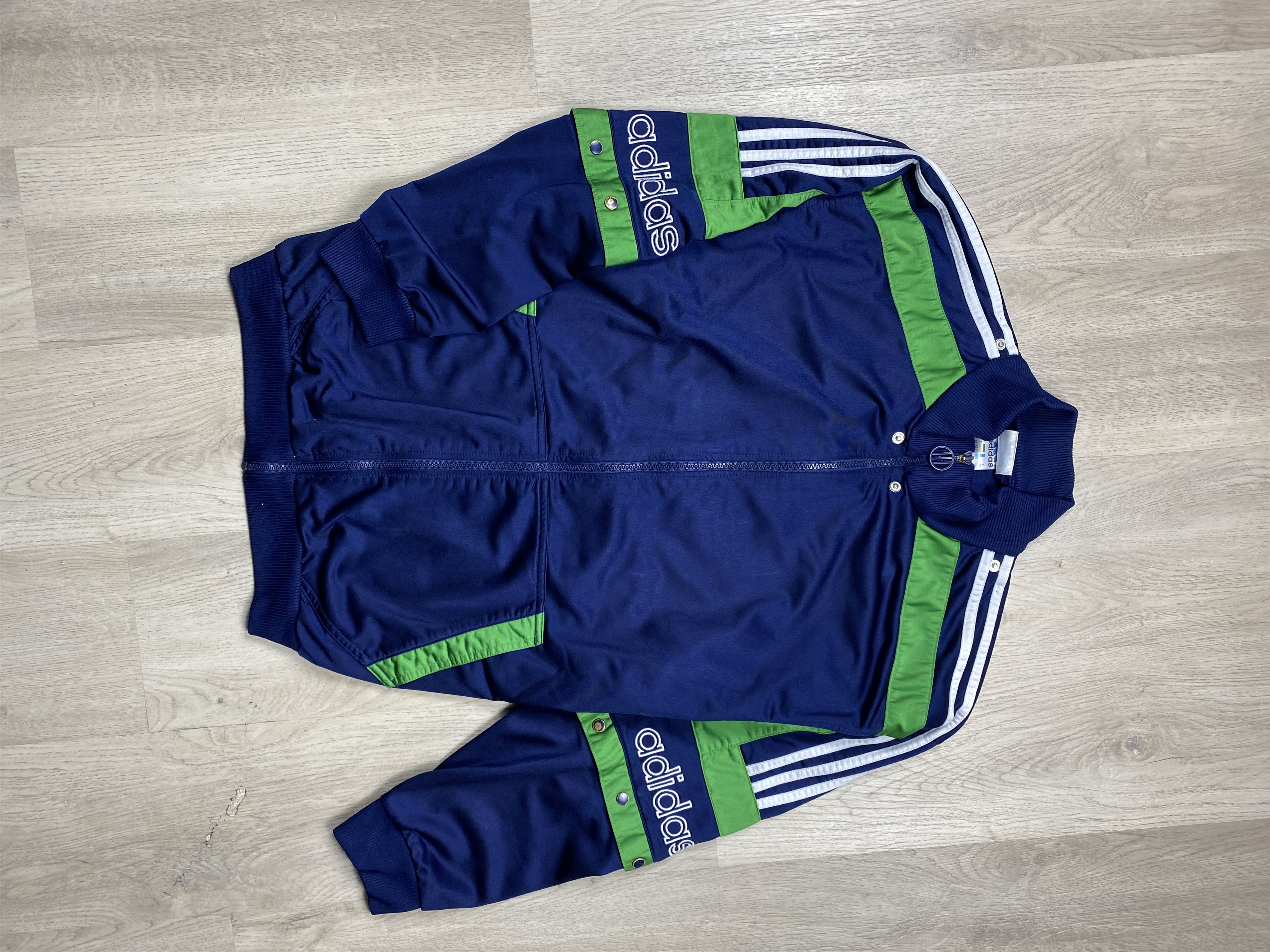 Adidas Adidas Vintage Mens Track Suit Jacket + Pants Size US L / EU 52-54 / 3 - 2 Thumbnail