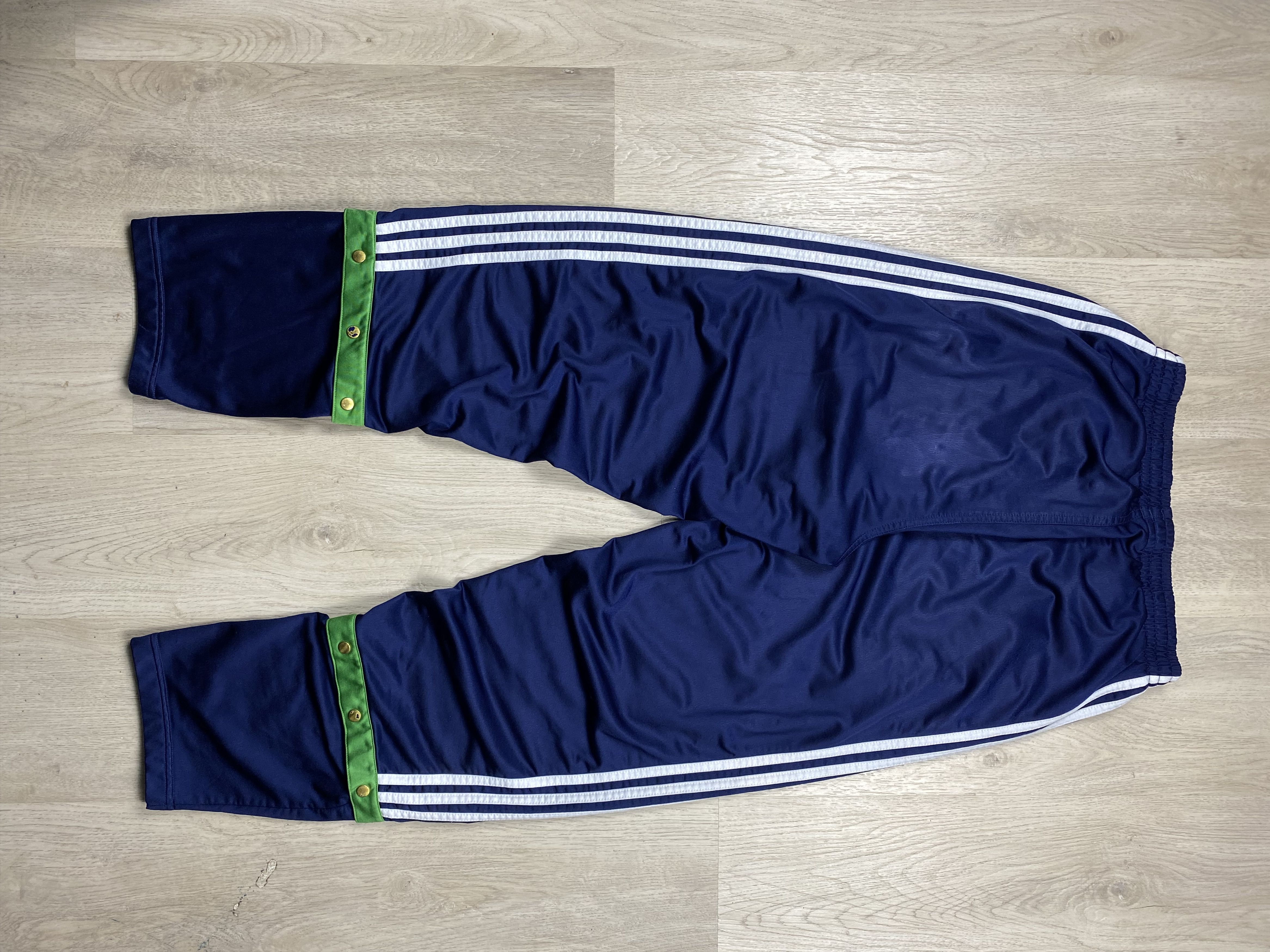 Adidas Adidas Vintage Mens Track Suit Jacket + Pants Size US L / EU 52-54 / 3 - 18 Thumbnail