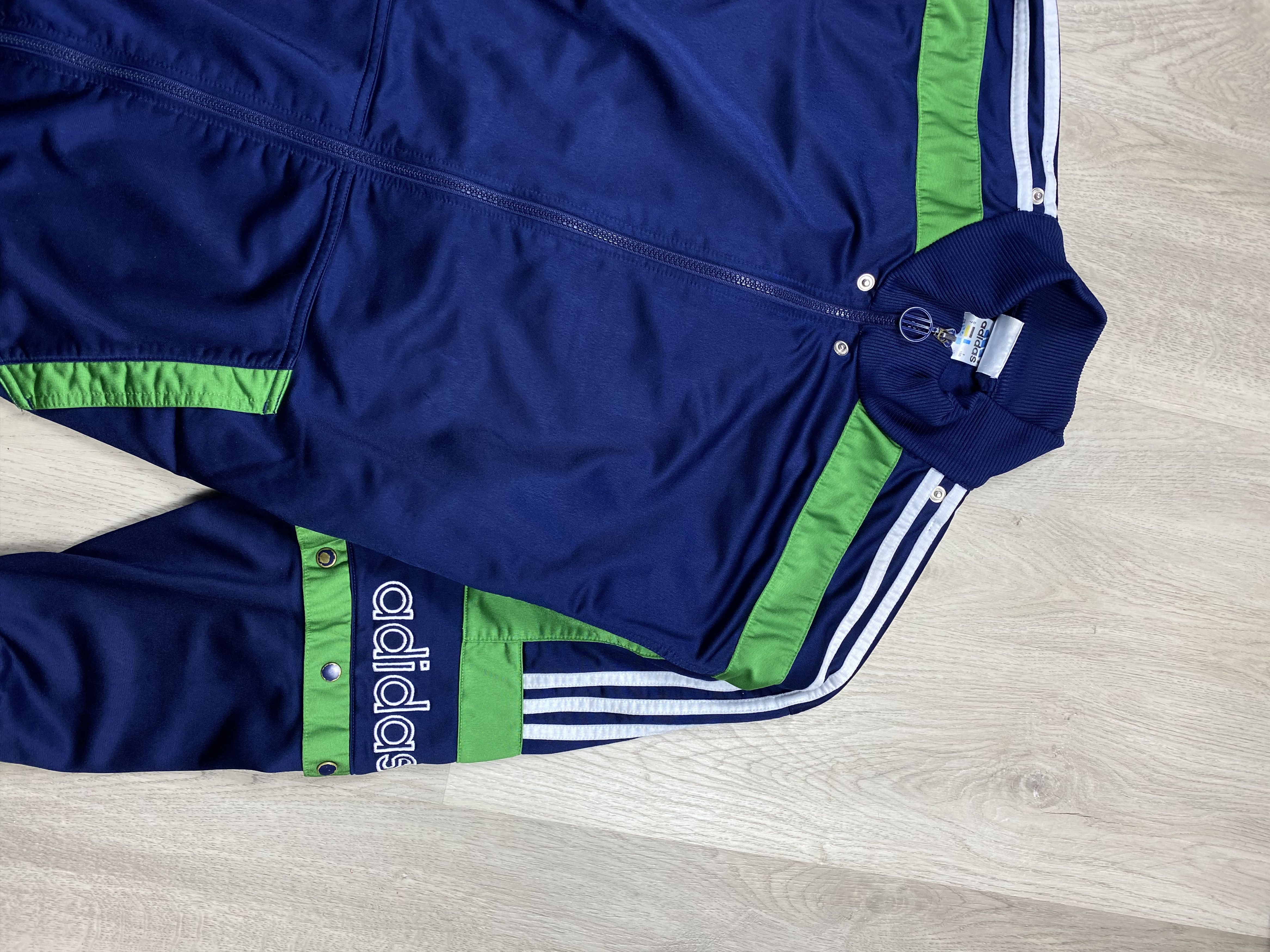 Adidas Adidas Vintage Mens Track Suit Jacket + Pants Size US L / EU 52-54 / 3 - 3 Thumbnail