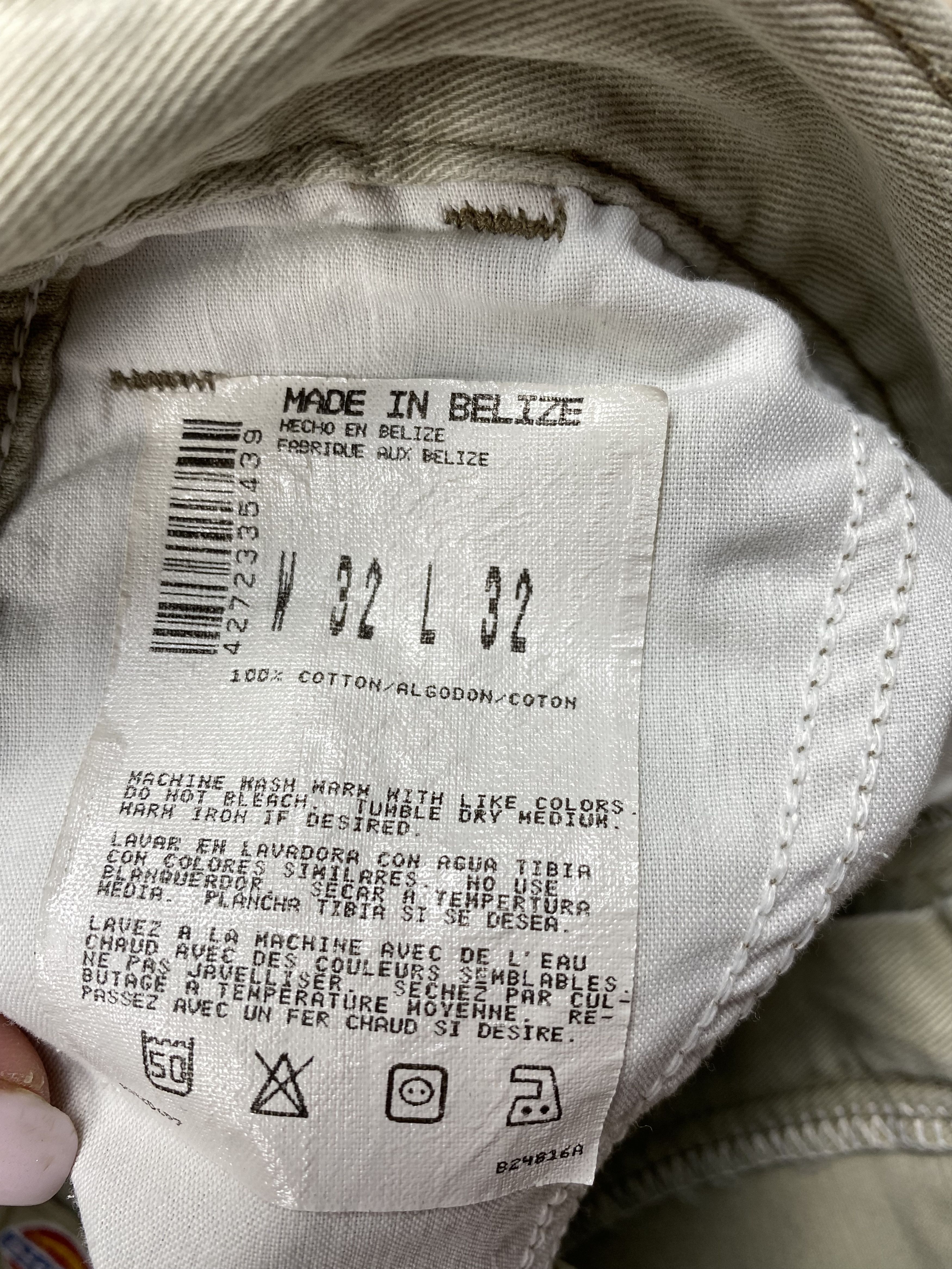 Dickies Dickies Vintage Faded Mens Cargo Pants Thrashed Size US 32 / EU 48 - 11 Thumbnail