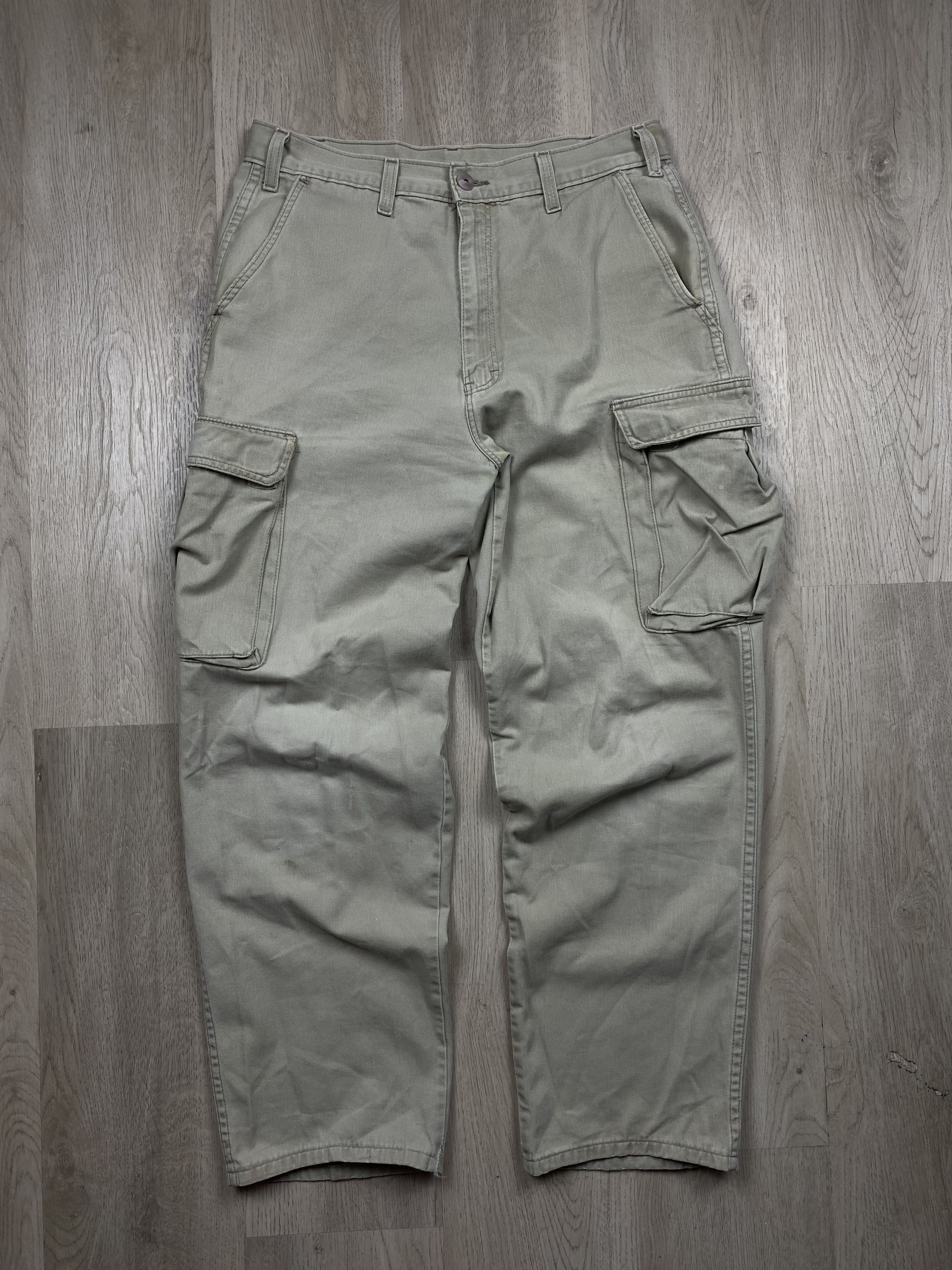 Dickies Dickies Vintage Faded Mens Cargo Pants Thrashed Size US 32 / EU 48 - 6 Thumbnail