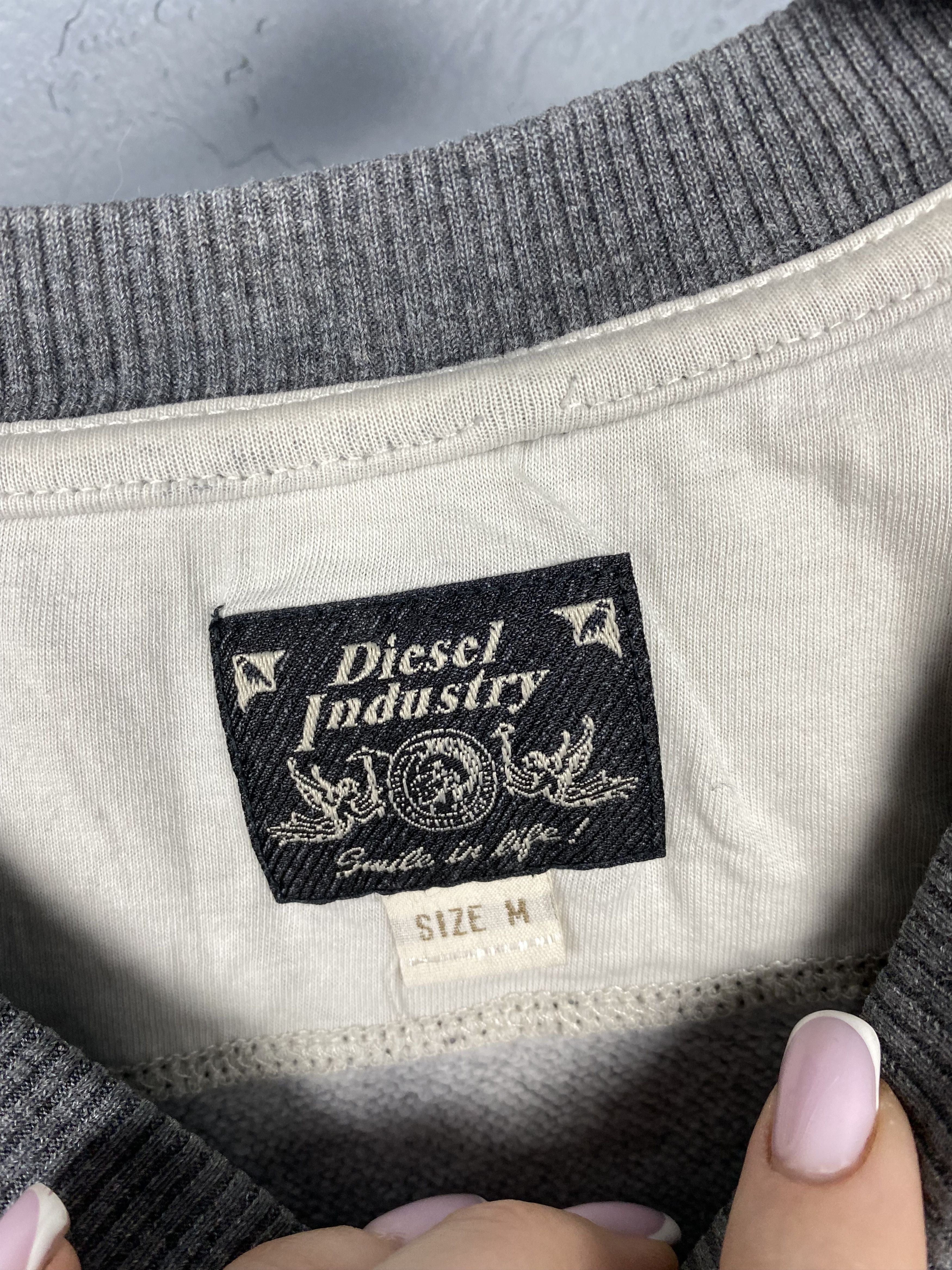 Diesel Diesel Vintage Mens Big Logo Punk Sweatshirt Size US M / EU 48-50 / 2 - 5 Thumbnail