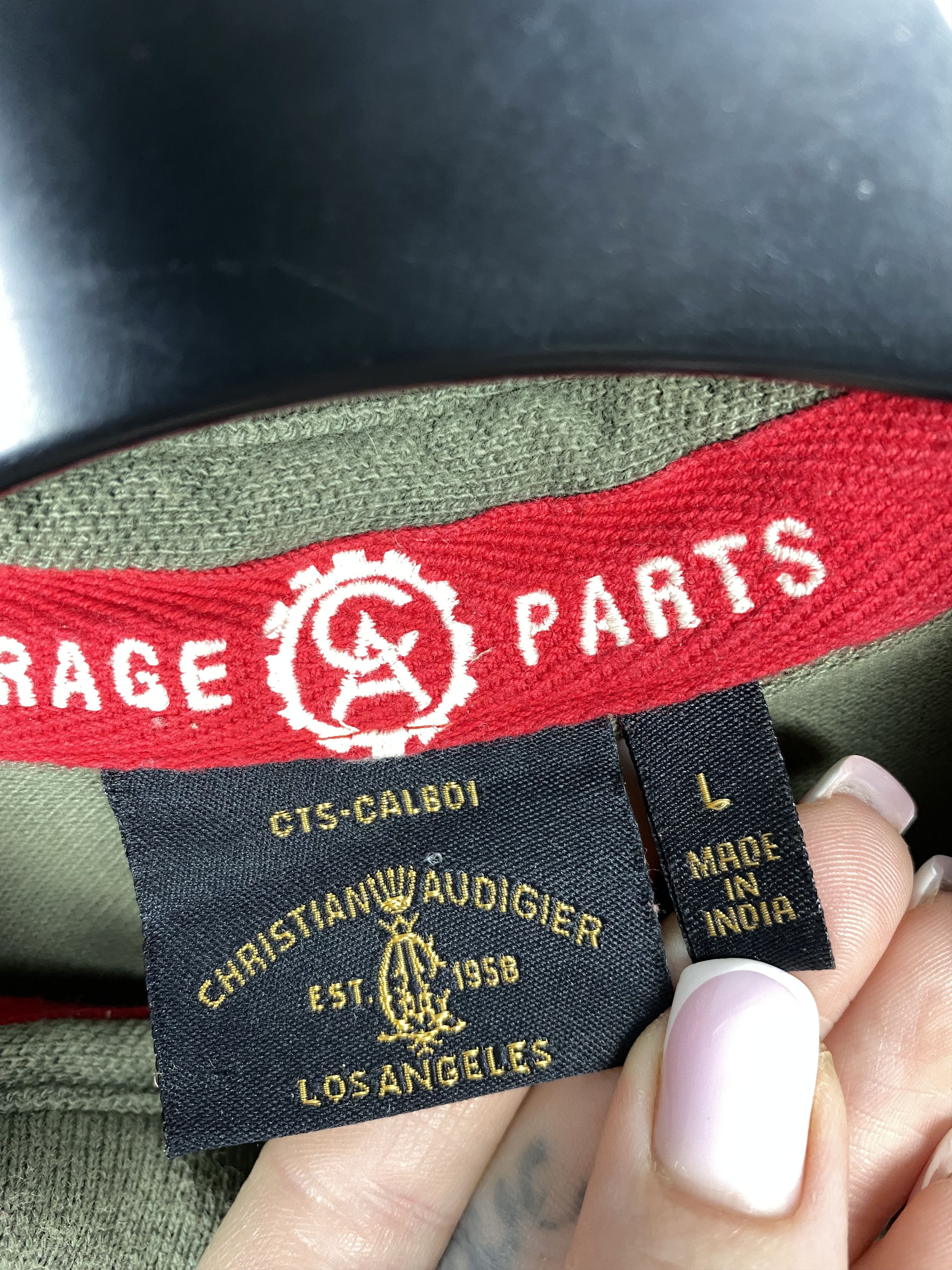 Christian Audigier × Ed Hardy × Vintage Christian Audigier Garage Parts Polo Shirt Tee Ed Hardy Size US L / EU 52-54 / 3 - 5 Thumbnail