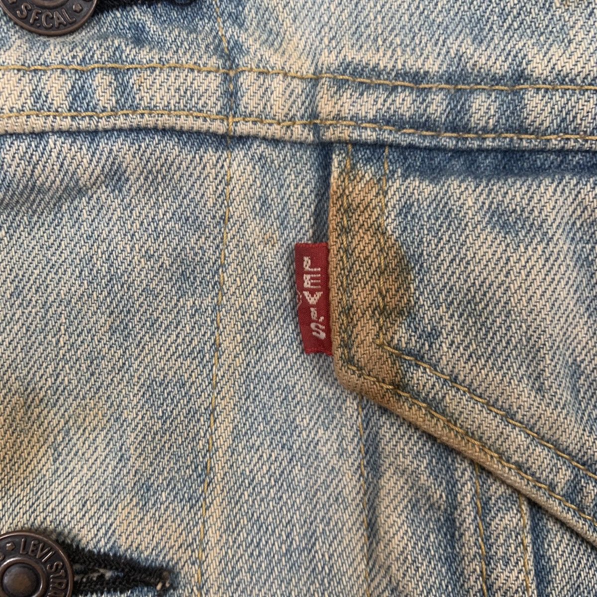 Levi's × Levi's Vintage Clothing × Vintage Vintage LEVIS BIG E Lot 71557 Denim Jacket Size US M / EU 48-50 / 2 - 11 Thumbnail