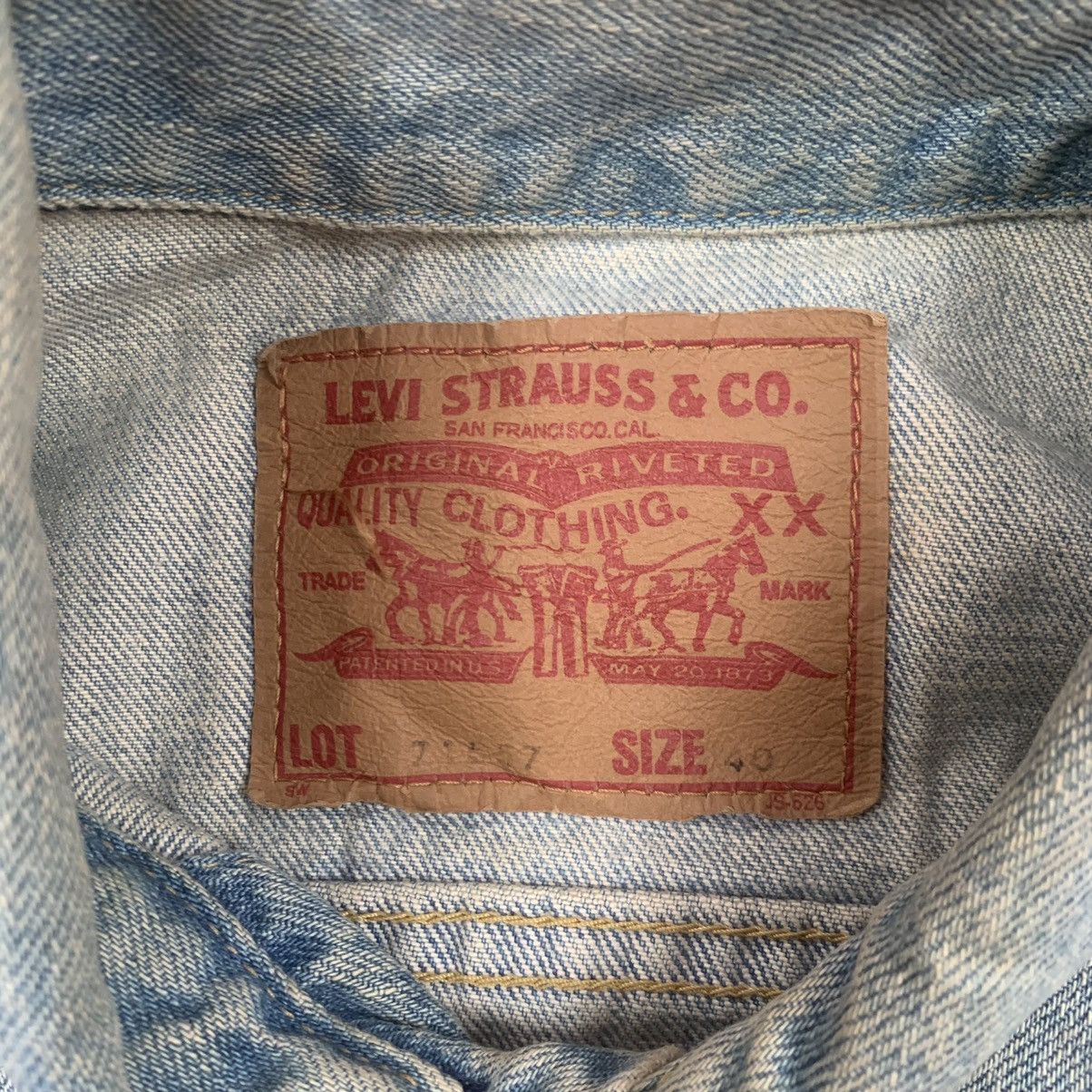 Levi's × Levi's Vintage Clothing × Vintage Vintage LEVIS BIG E Lot 71557 Denim Jacket Size US M / EU 48-50 / 2 - 14 Thumbnail