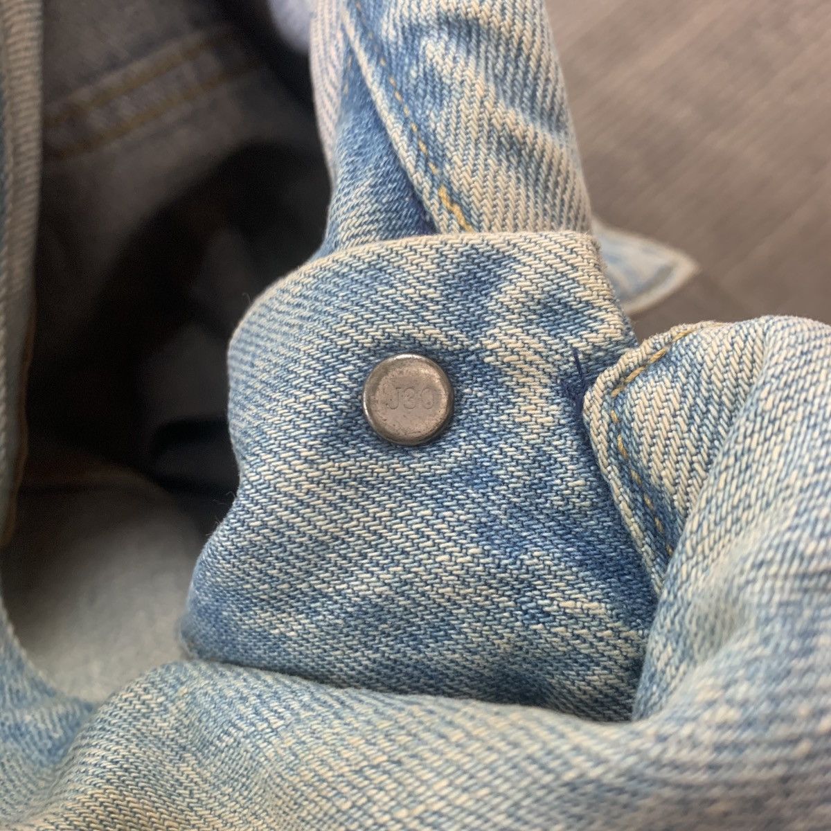 Levi's × Levi's Vintage Clothing × Vintage Vintage LEVIS BIG E Lot 71557 Denim Jacket Size US M / EU 48-50 / 2 - 17 Thumbnail