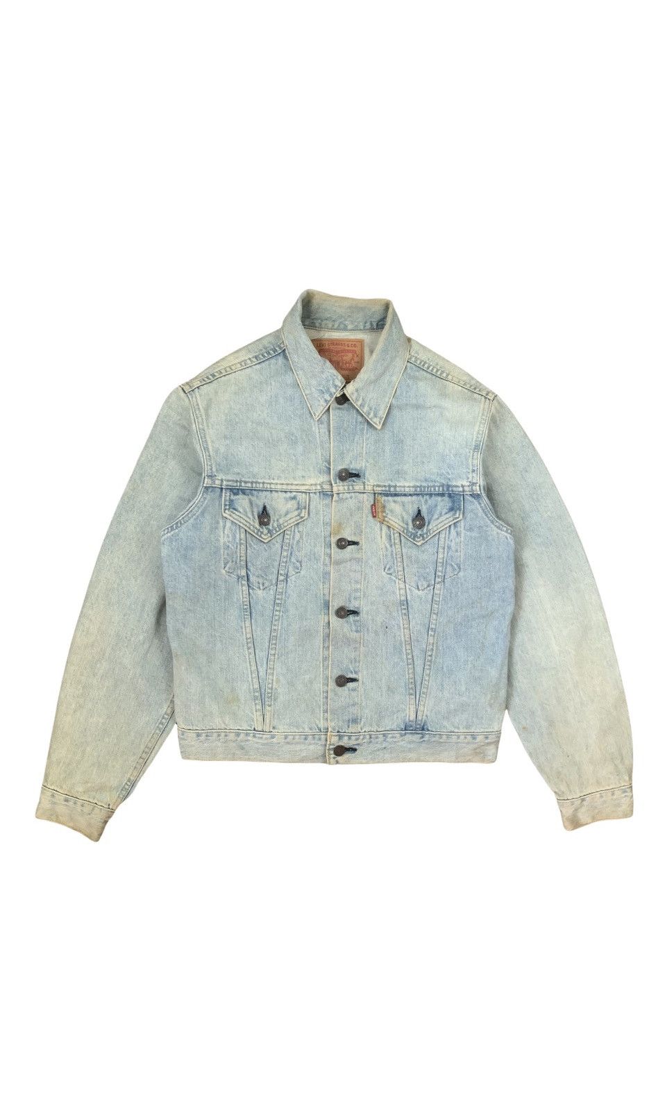 Levi's × Levi's Vintage Clothing × Vintage Vintage LEVIS BIG E Lot 71557 Denim Jacket Size US M / EU 48-50 / 2 - 2 Thumbnail